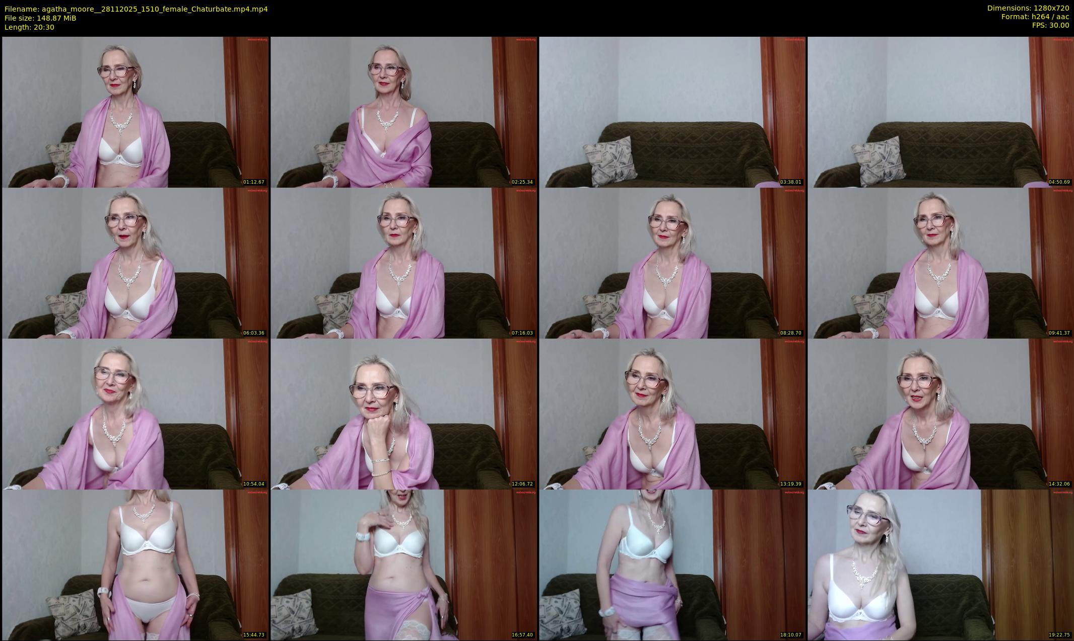 agatha_moore_ — 21 minute Chaturbate female cam show recording, 720p, Nov 28, 2025