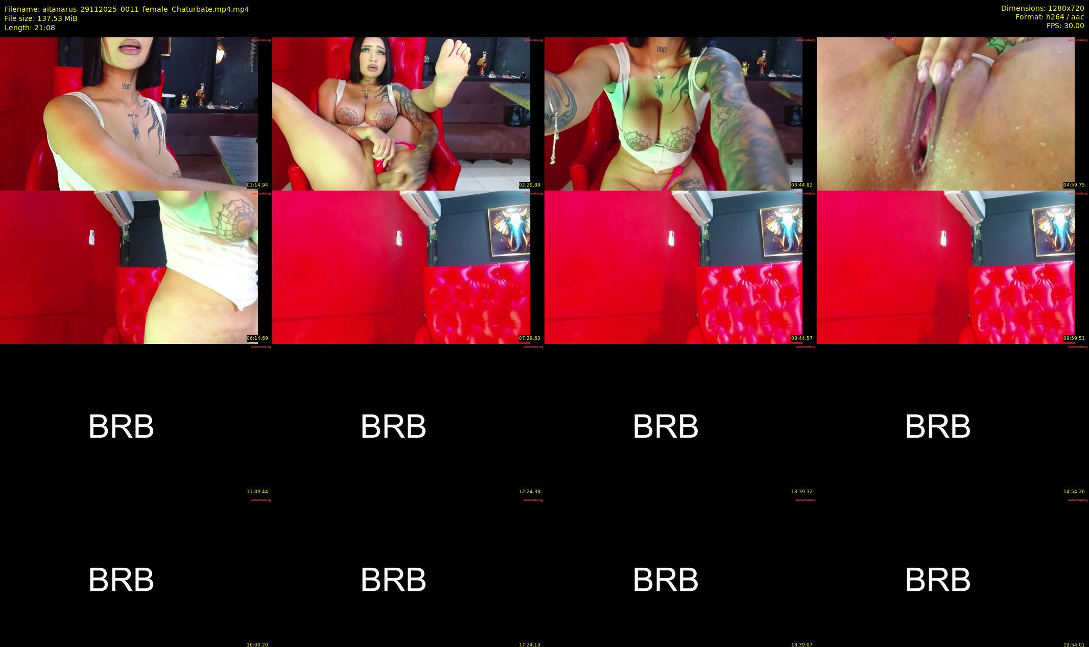 aitanarus — 22 minute Chaturbate female cam show recording, 720p, Nov 29, 2025