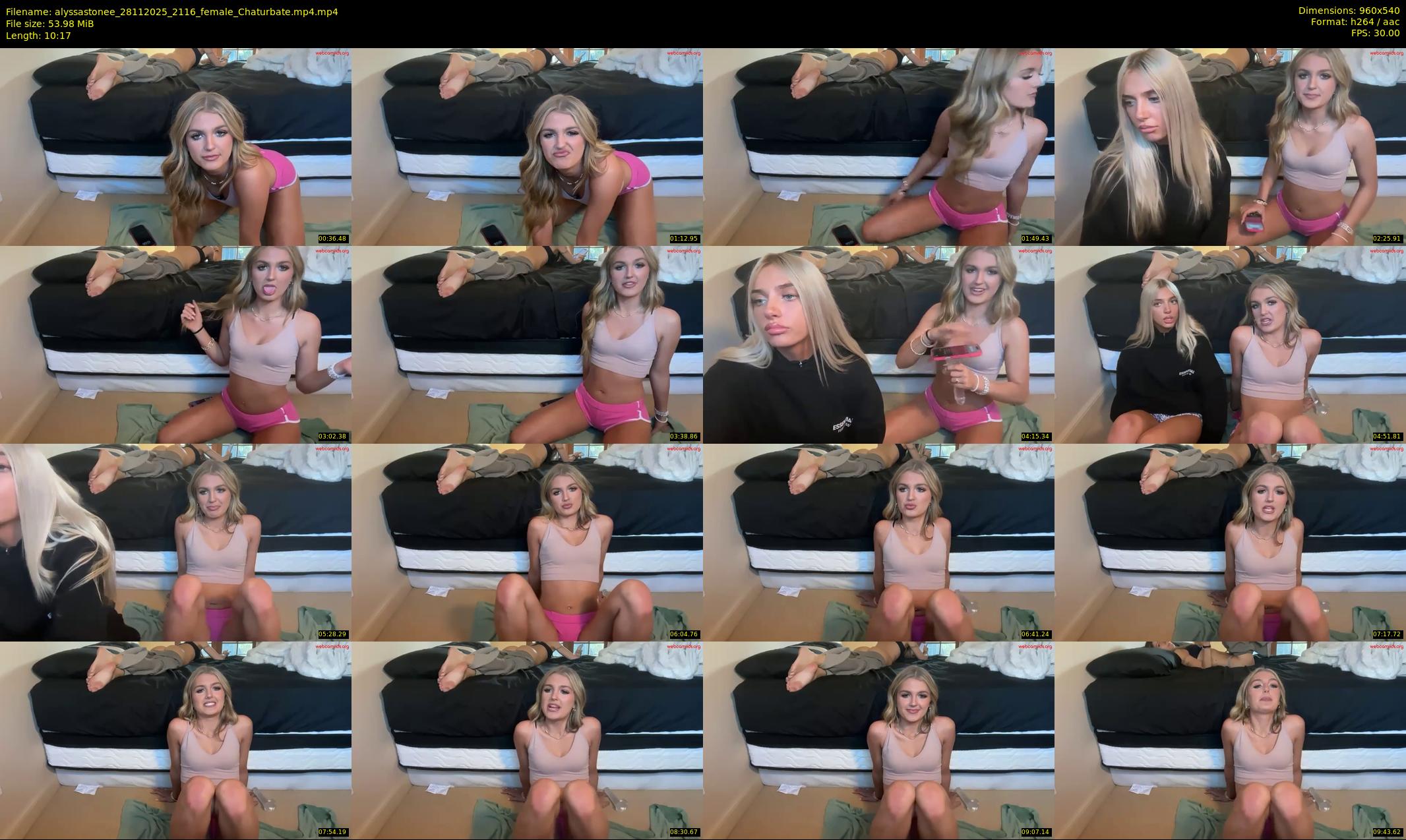 alyssastonee — 11 minute Chaturbate female cam show recording, 480p, Nov 28, 2025