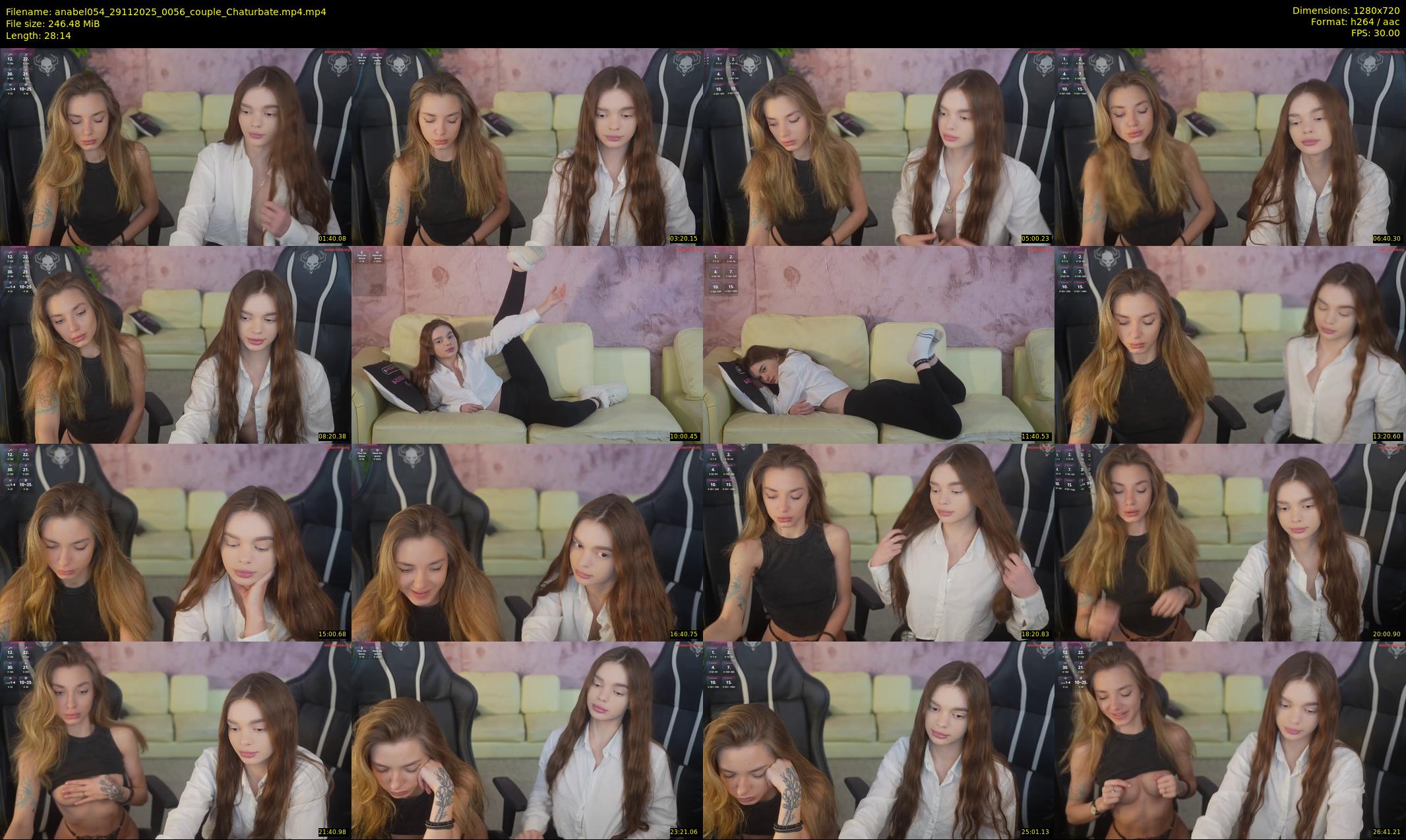 anabel054 — 29 minute Chaturbate female cam show recording, 720p, Nov 29, 2025