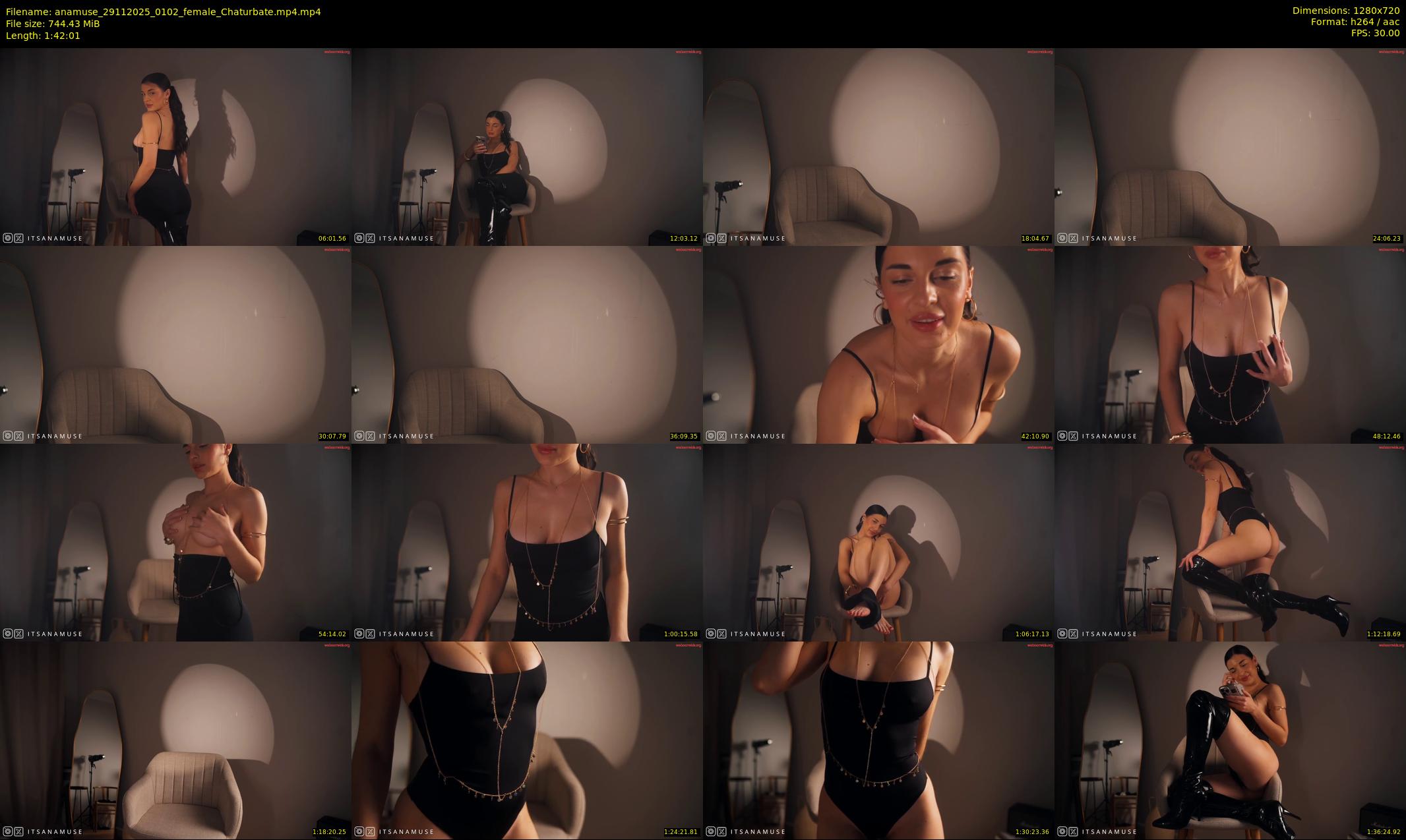anamuse — 103 minute Chaturbate female cam show recording, 720p, Nov 29, 2025
