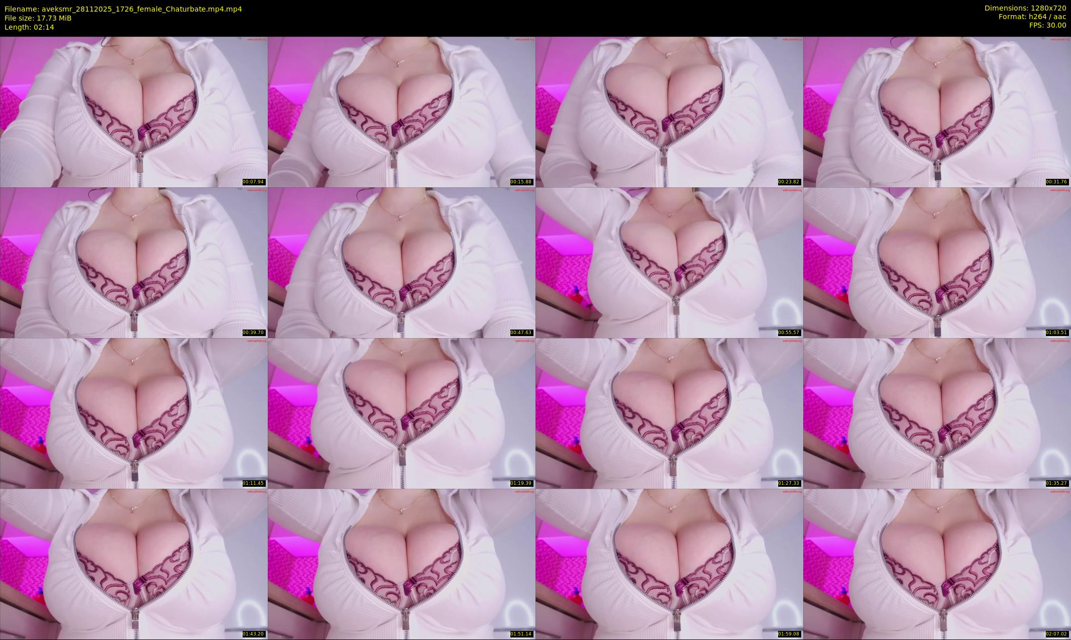 aveksmr — 3 minute Chaturbate couple cam show recording, 720p, Nov 28, 2025