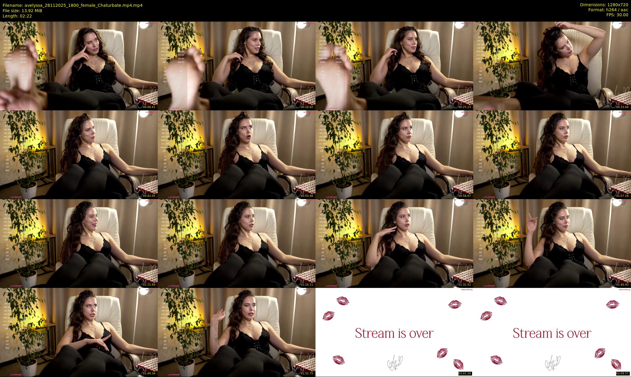 avelyssa — 3 minute Chaturbate female cam show recording, 720p, Nov 28, 2025