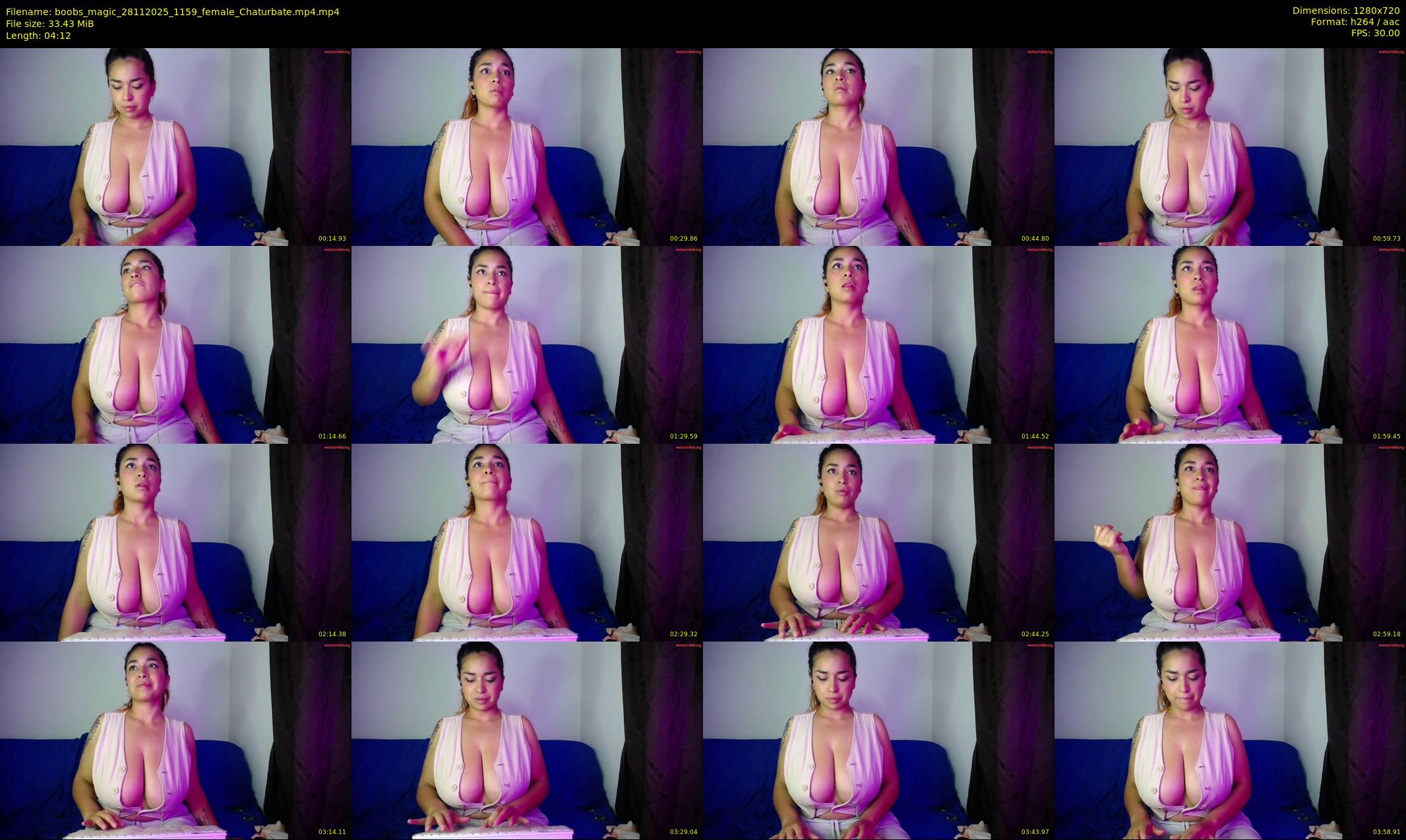 boobs_magic — 5 minute Chaturbate couple cam show recording, 720p, Nov 28, 2025