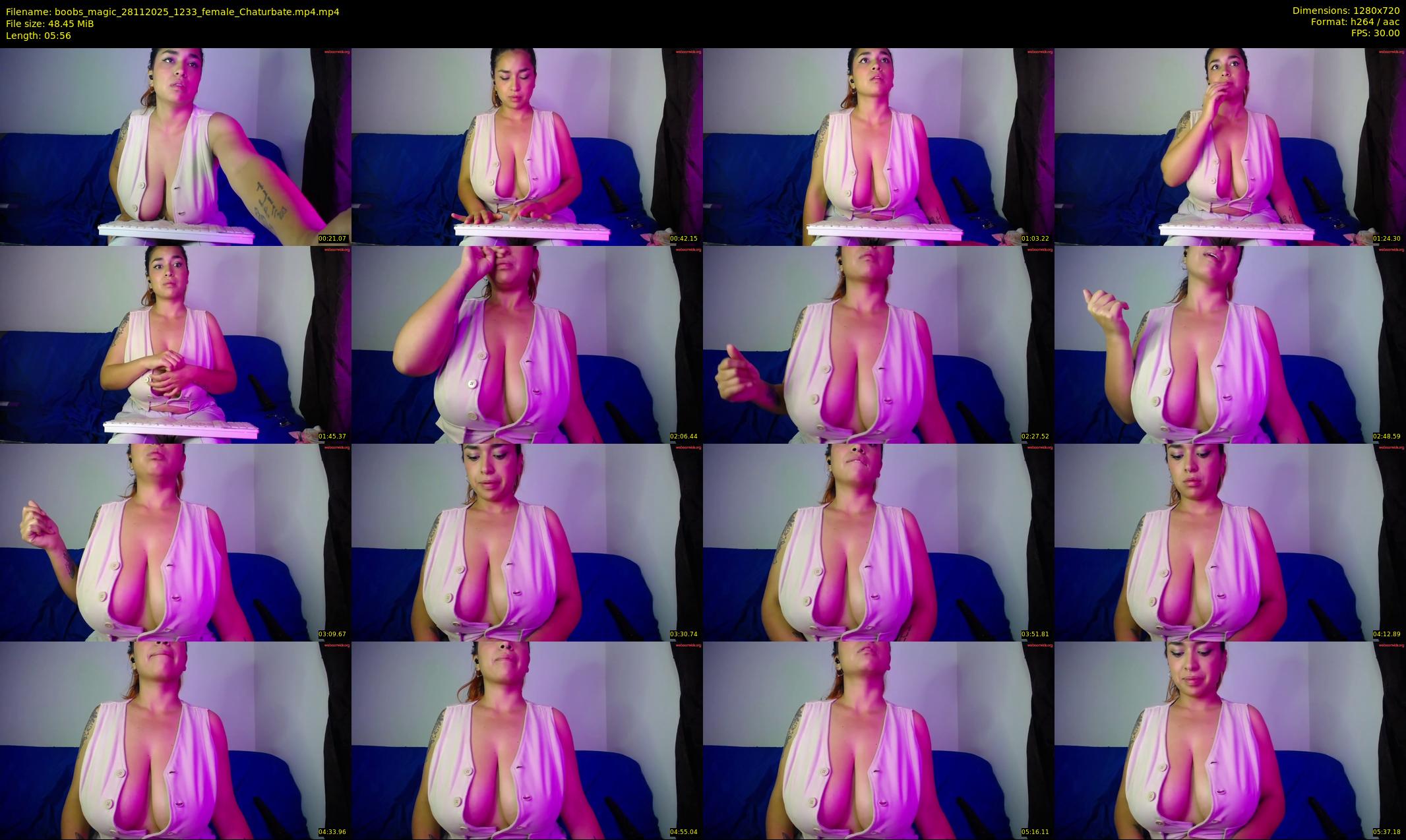 boobs_magic — 6 minute Chaturbate couple cam show recording, 720p, Nov 28, 2025