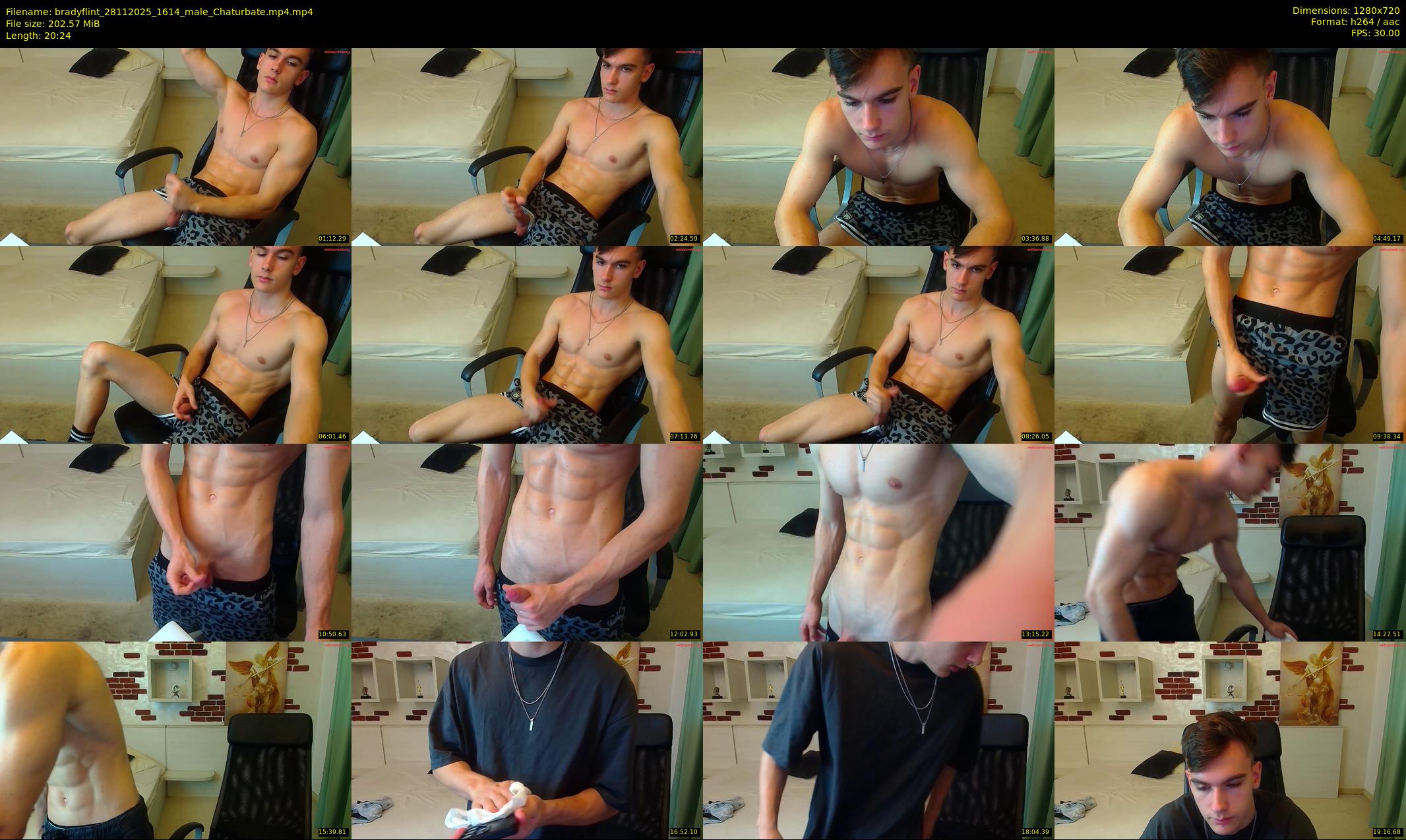 bradyflint — 21 minute Chaturbate male cam show recording, 720p, Nov 28, 2025