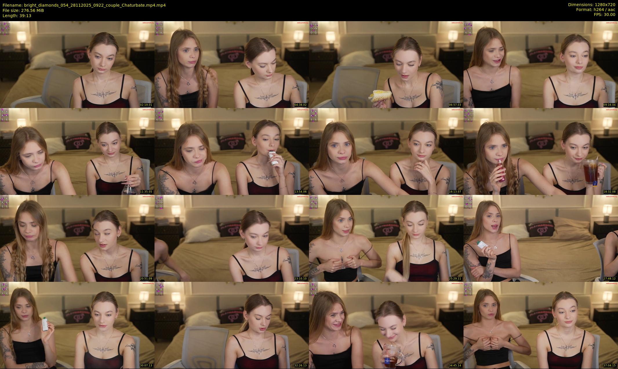bright_diamonds_054 — 40 minute Chaturbate couple cam show recording, 720p, Nov 28, 2025