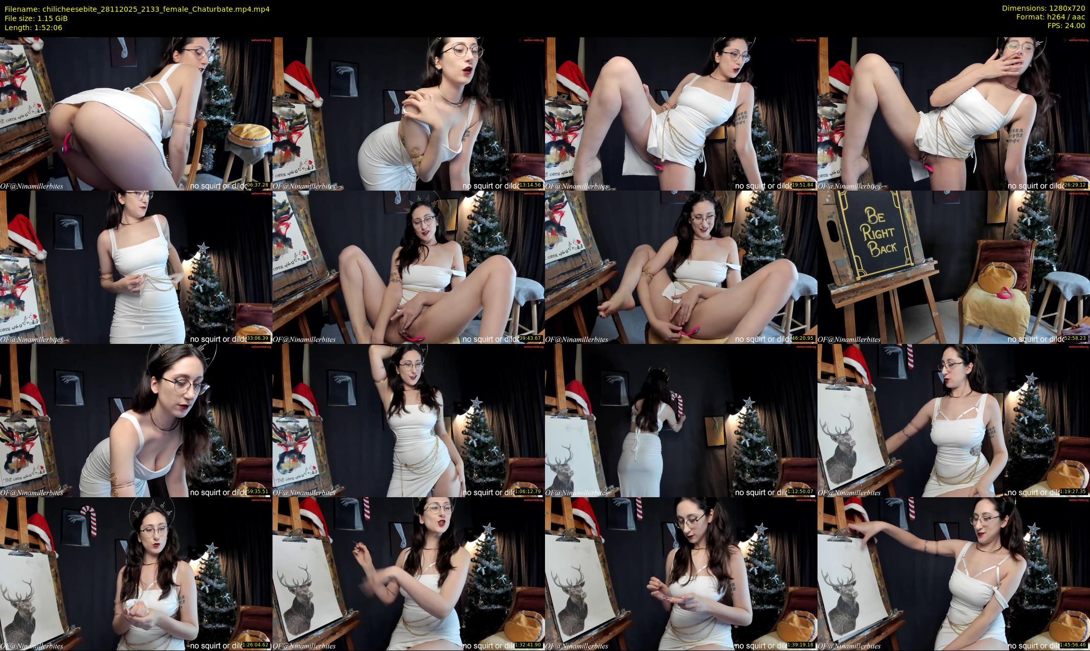 chilicheesebite — 113 minute Chaturbate female cam show recording, 720p, Nov 28, 2025