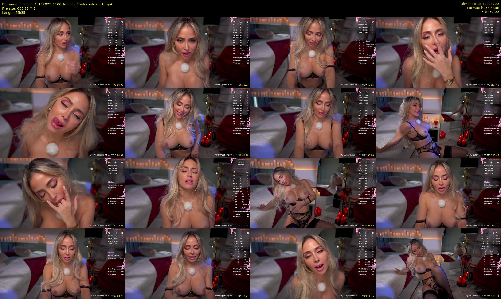 chloe_ri — 56 minute Chaturbate female cam show recording, 720p, Nov 28, 2025