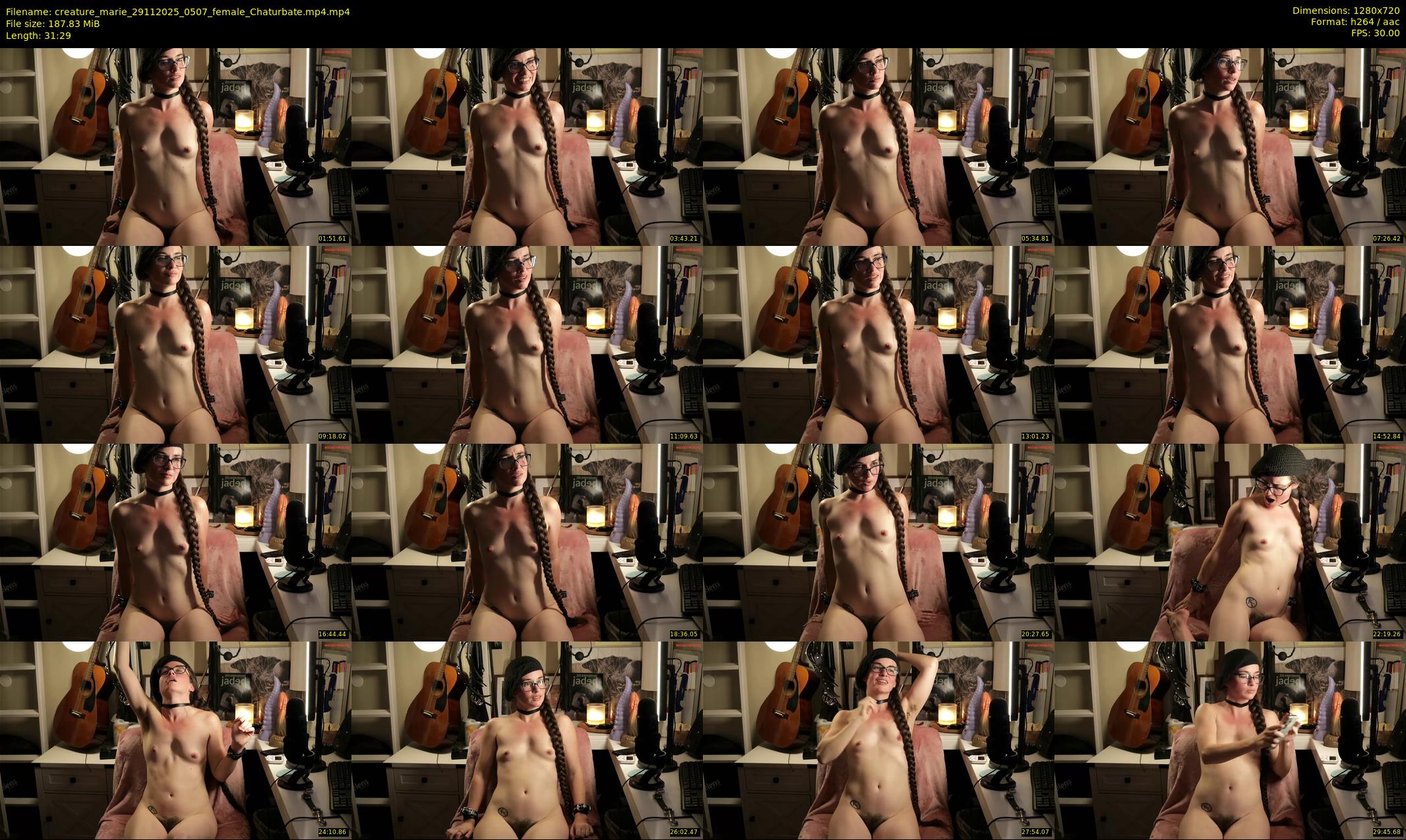 creature_marie — 32 minute Chaturbate female cam show recording, 720p, Nov 29, 2025