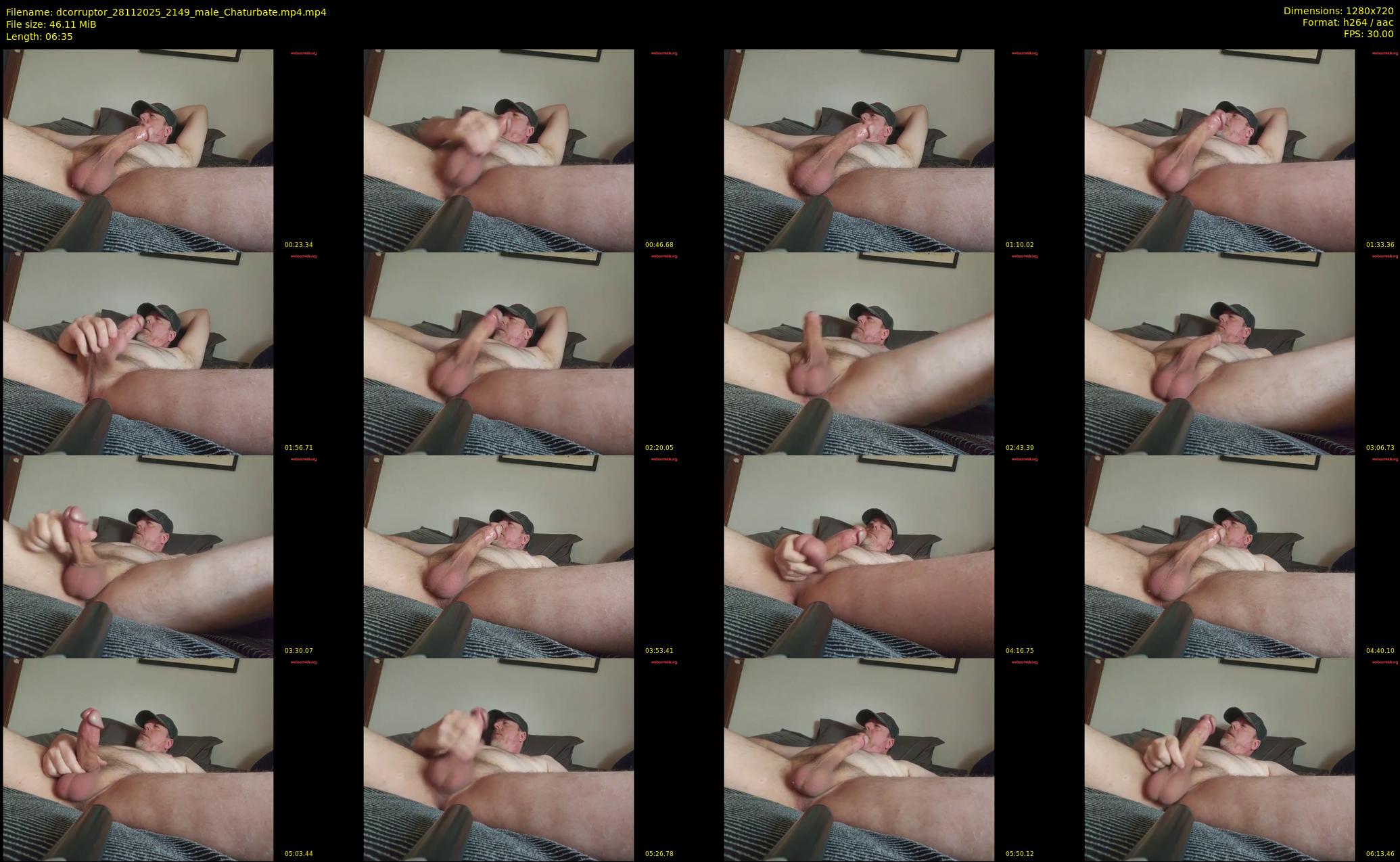 dcorruptor — 7 minute Chaturbate male cam show recording, 720p, Nov 28, 2025