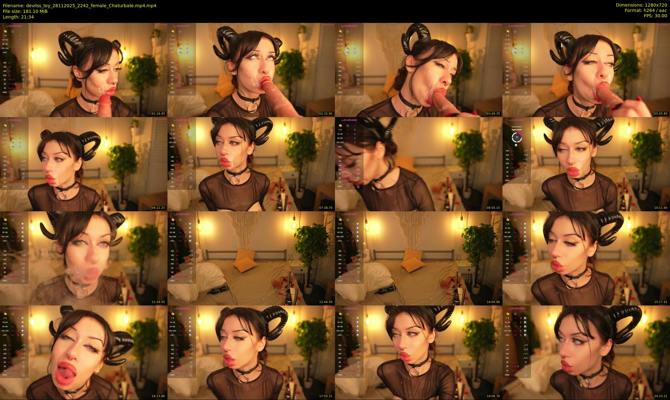 devilss_toy — 22 minute Chaturbate female cam show recording, 720p, Nov 28, 2025