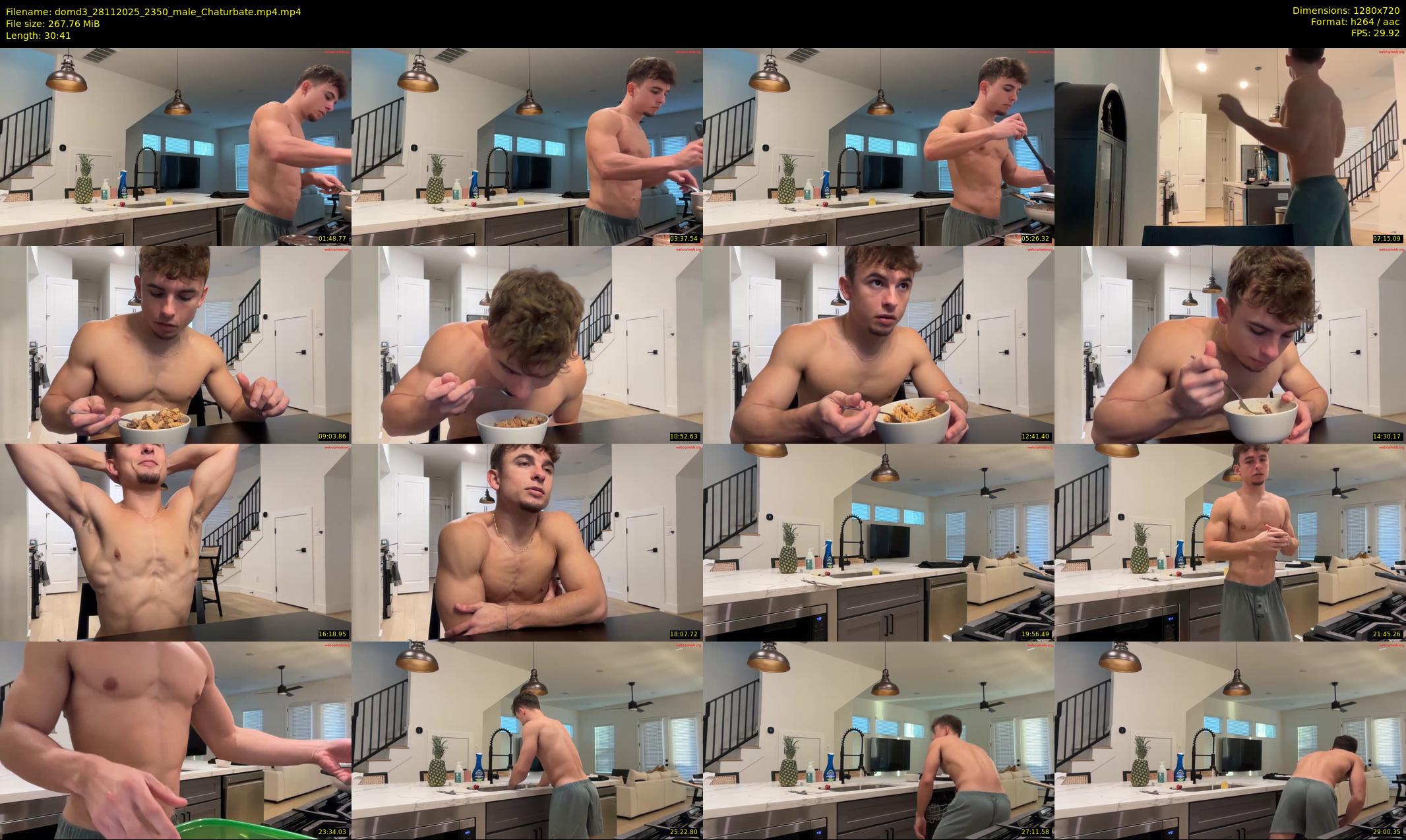 domd3 — 31 minute Chaturbate male cam show recording, 720p, Nov 28, 2025