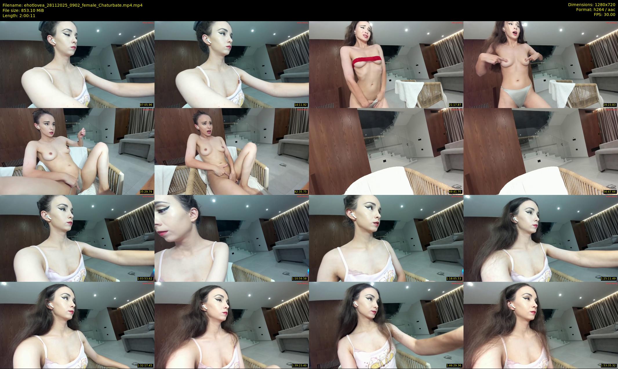 ehotlovea — 121 minute Chaturbate female cam show recording, 720p, Nov 28, 2025