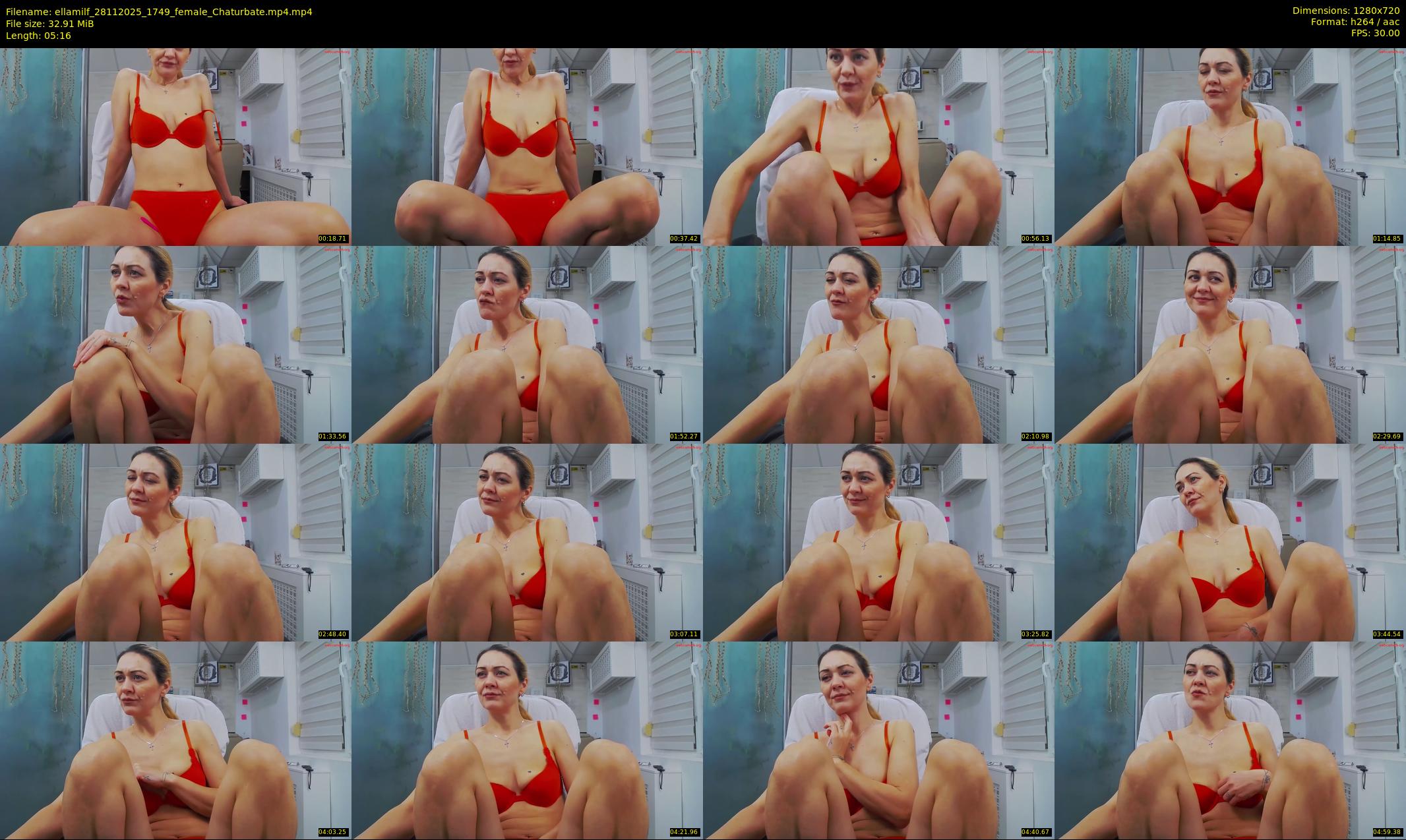 ellamilf — 6 minute Chaturbate female cam show recording, 720p, Nov 28, 2025