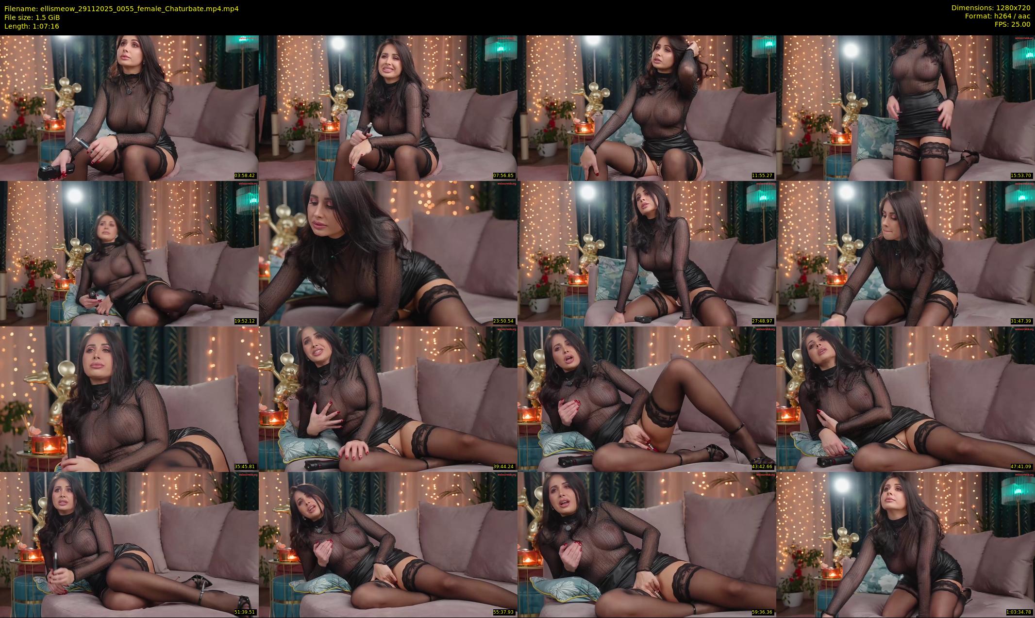 ellismeow — 68 minute Chaturbate female cam show recording, 720p, Nov 29, 2025