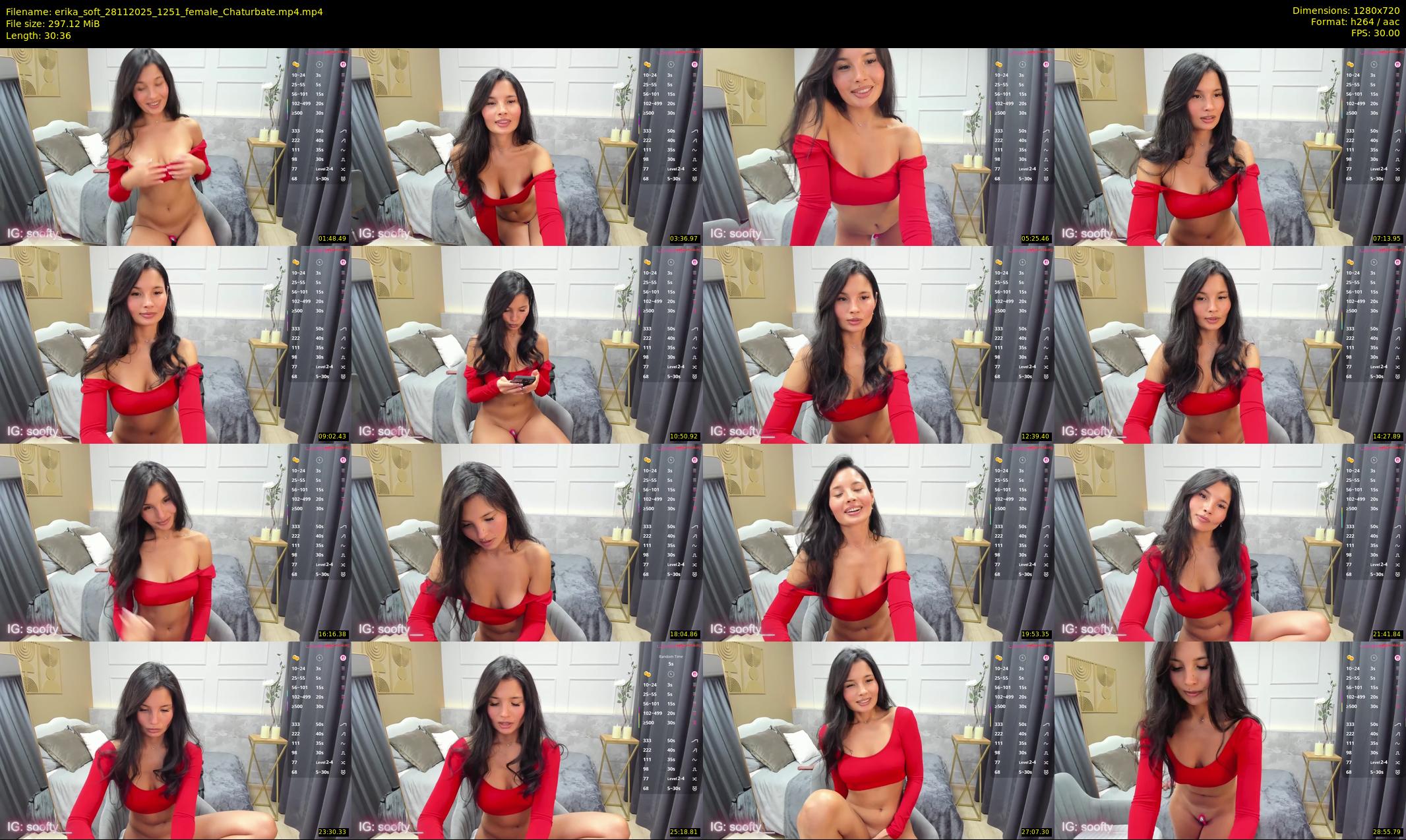 erika_soft — 31 minute Chaturbate female cam show recording, 720p, Nov 28, 2025