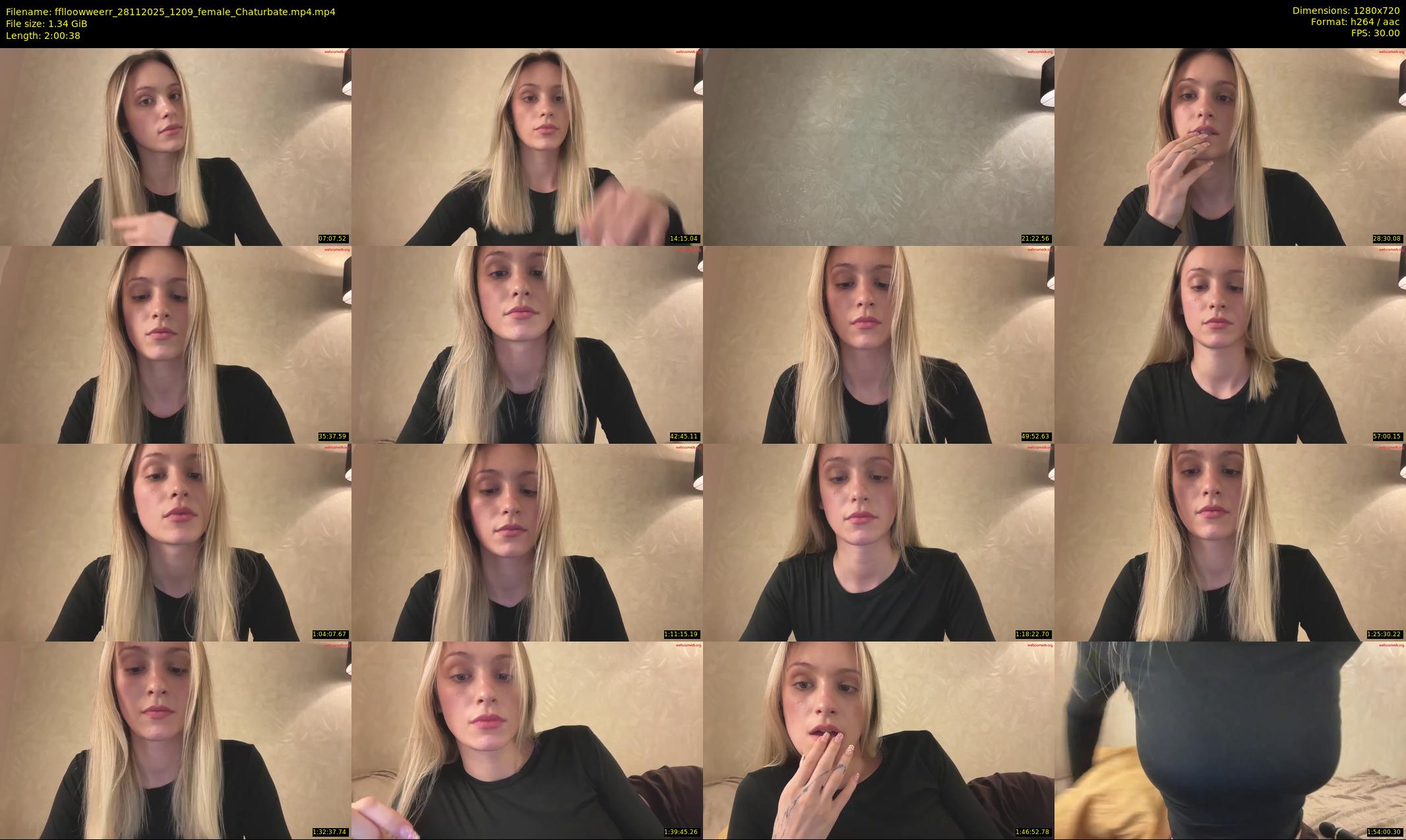fflloowweerr — 121 minute Chaturbate couple cam show recording, 720p, Nov 28, 2025