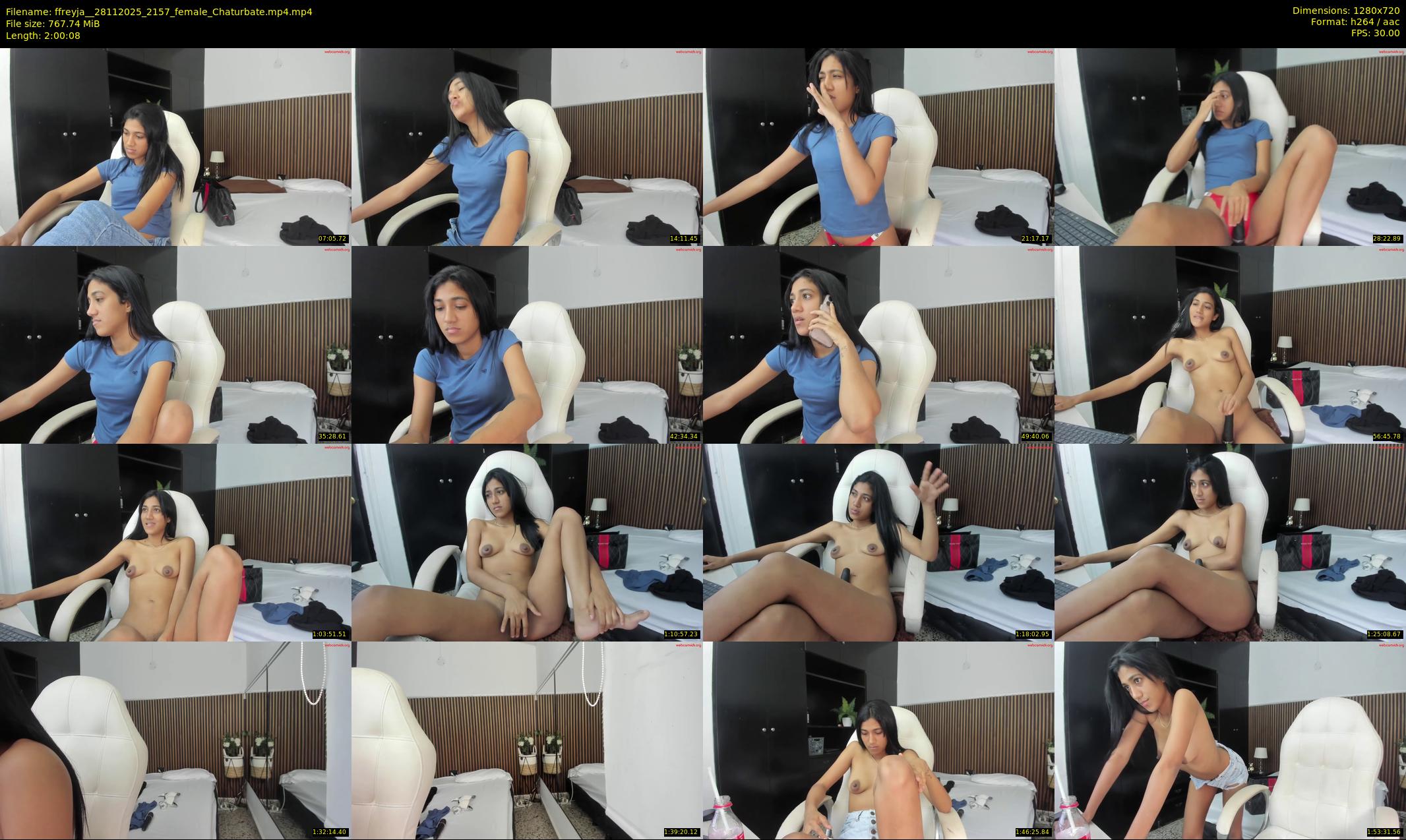 ffreyja_ — 121 minute Chaturbate female cam show recording, 720p, Nov 28, 2025