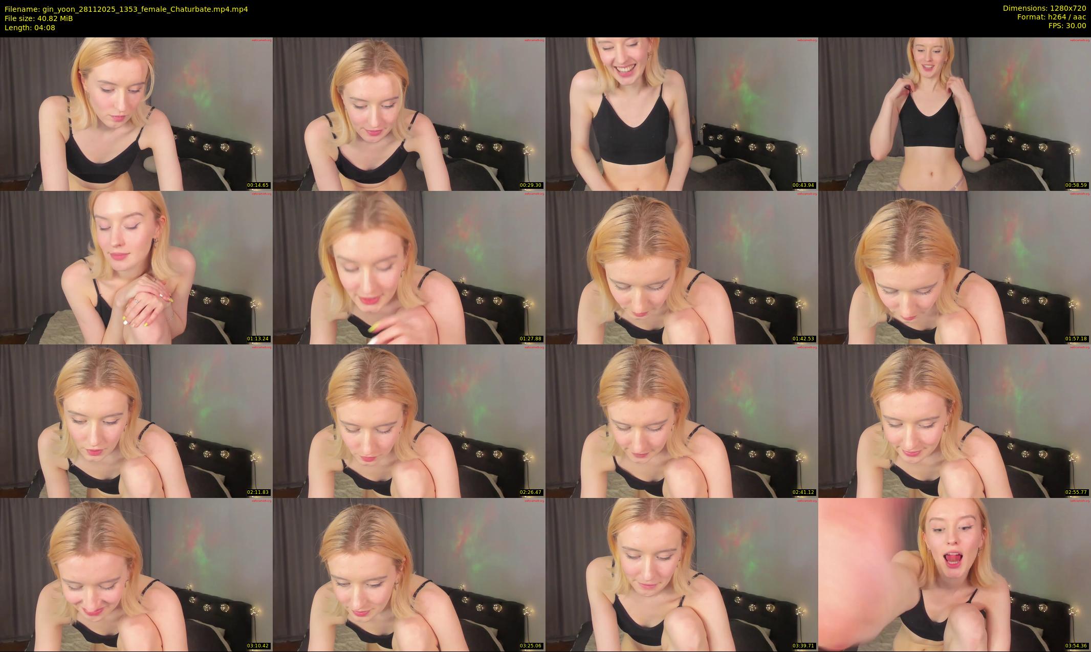 gin_yoon — 5 minute Chaturbate female cam show recording, 720p, Nov 28, 2025