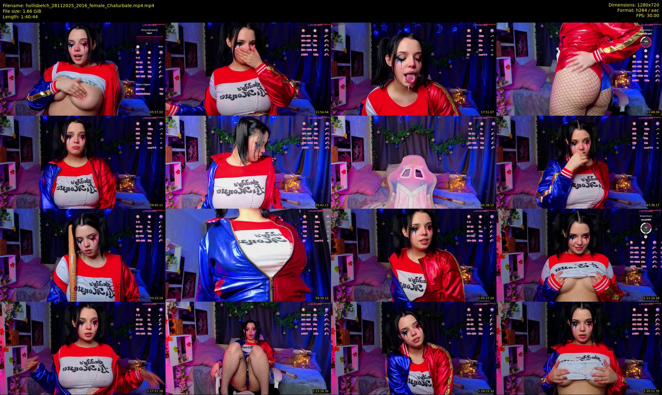 hollisbelch — 101 minute Chaturbate female cam show recording, 720p, Nov 28, 2025