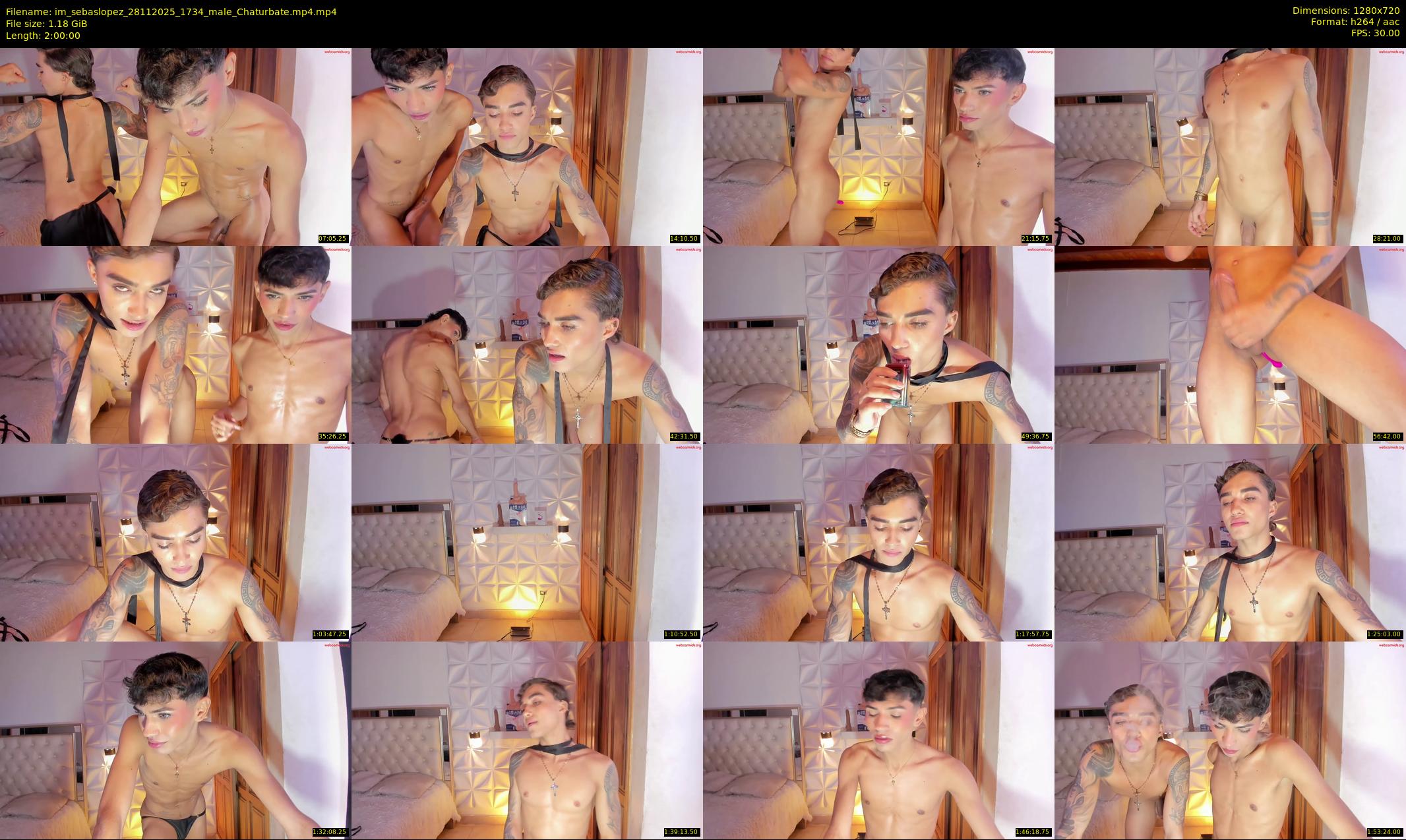 im_sebaslopez — 120 minute Chaturbate male cam show recording, 720p, Nov 28, 2025