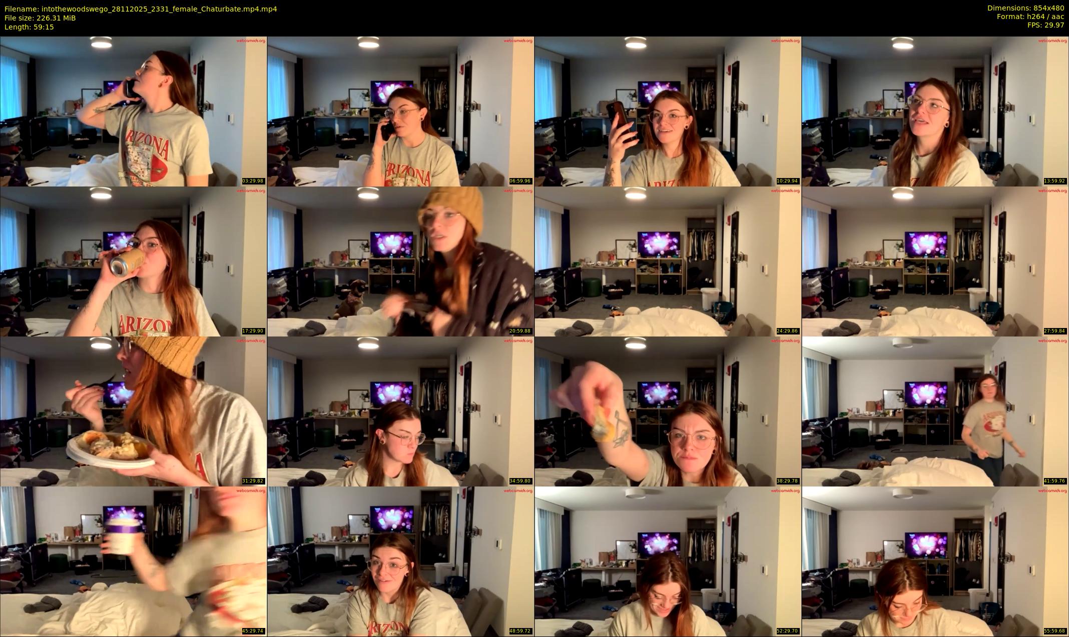 intothewoodswego — 60 minute Chaturbate female cam show recording, 480p, Nov 28, 2025