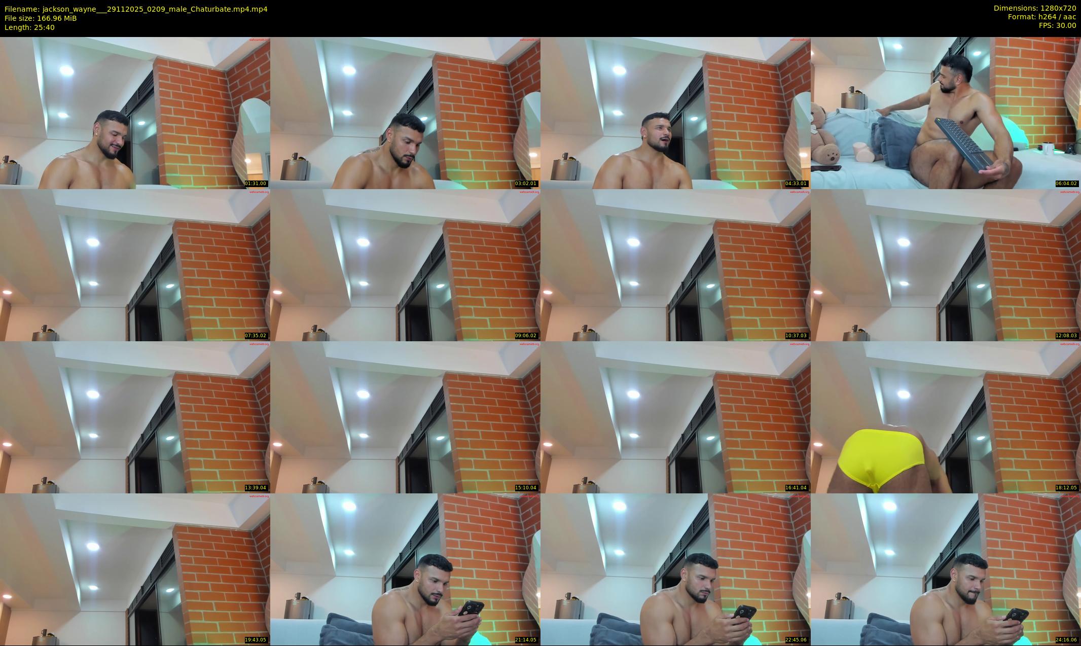 jackson_wayne__ — 26 minute Chaturbate male cam show recording, 720p, Nov 29, 2025