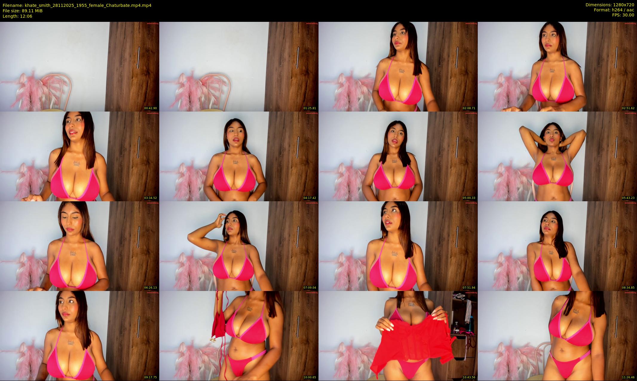 khate_smith — 13 minute Chaturbate female cam show recording, 720p, Nov 28, 2025