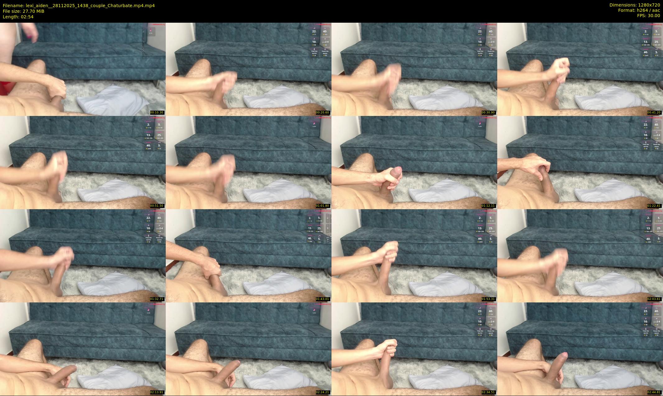 lexi_aiden_ — 3 minute Chaturbate couple cam show recording, 720p, Nov 28, 2025