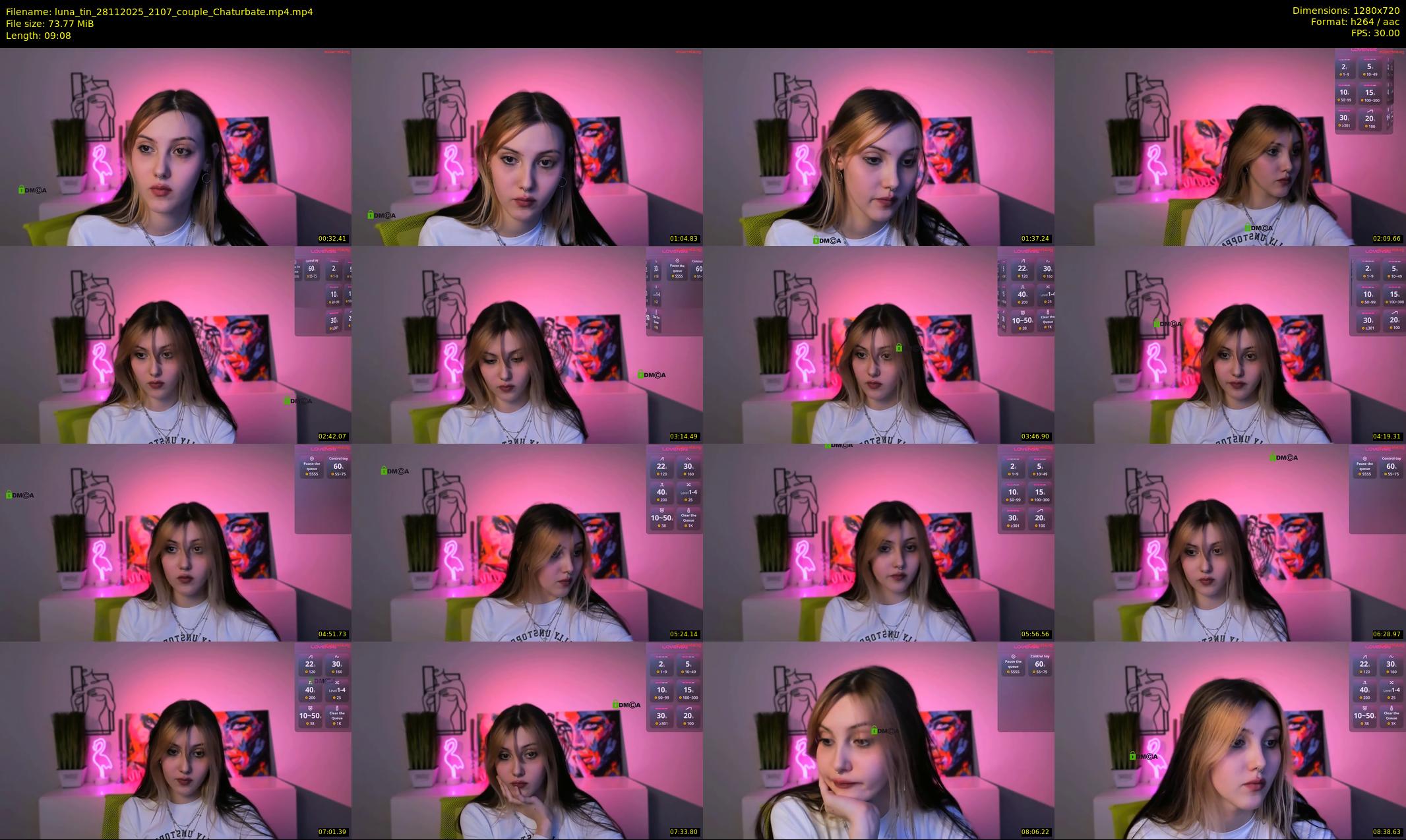luna_tin — 10 minute Chaturbate couple cam show recording, 720p, Nov 28, 2025