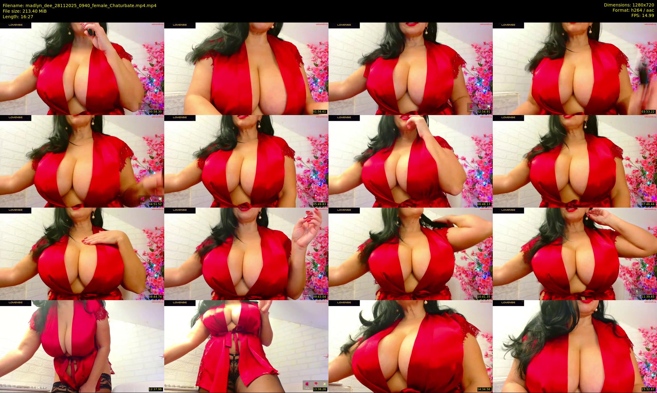 madlyn_dee — 17 minute Chaturbate female cam show recording, 720p, Nov 28, 2025