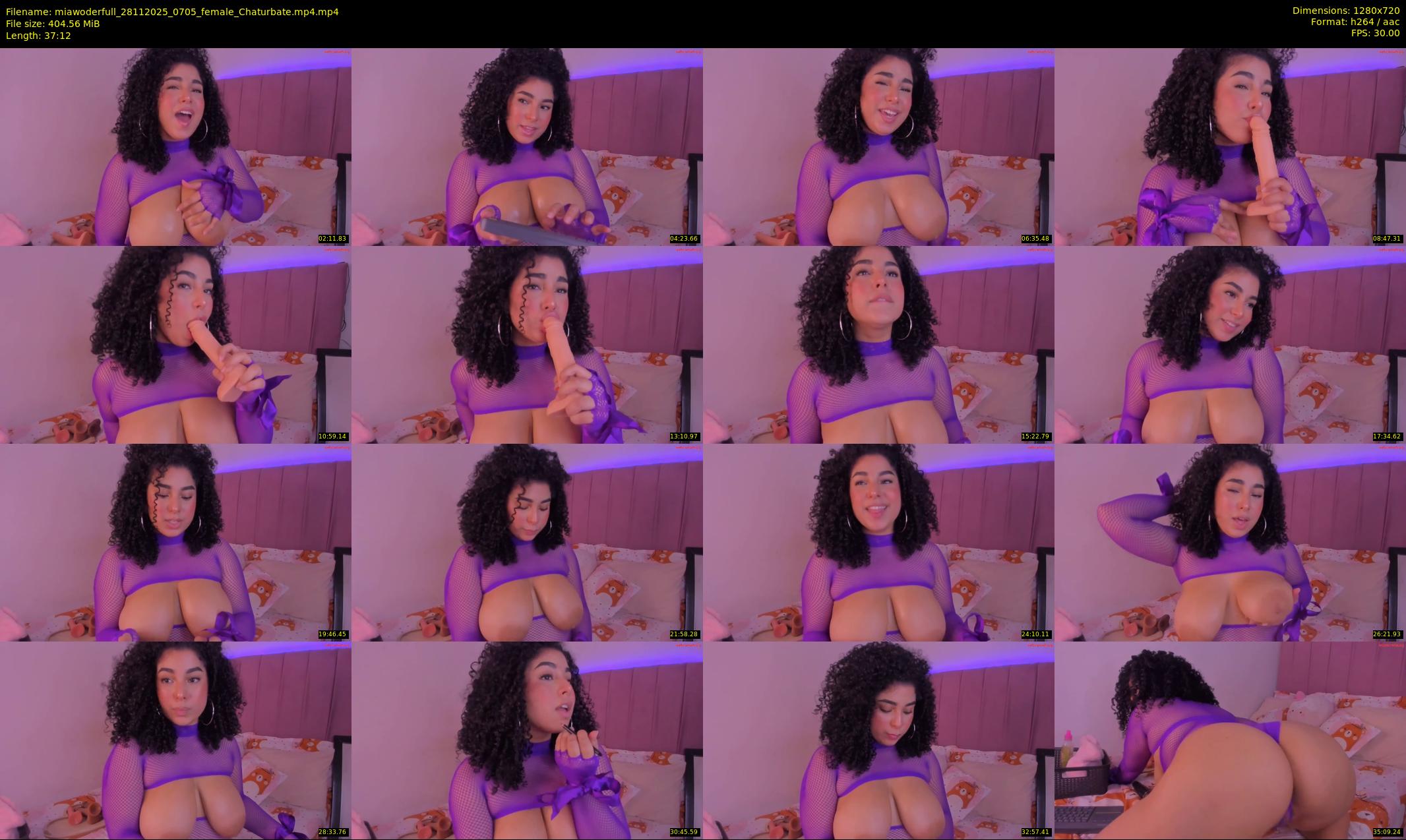miawoderfull — 38 minute Chaturbate female cam show recording, 720p, Nov 28, 2025