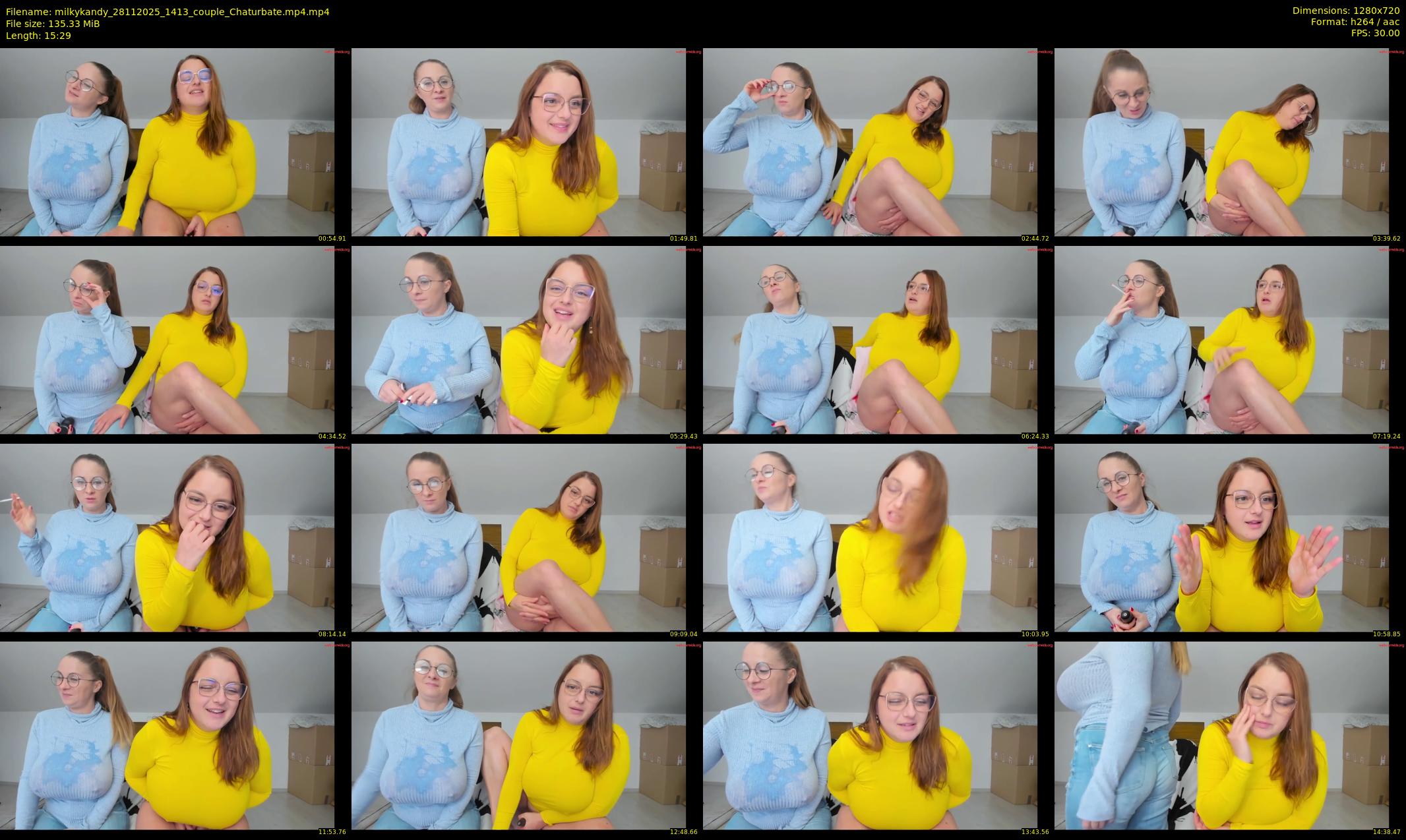 milkykandy — 16 minute Chaturbate female cam show recording, 720p, Nov 28, 2025