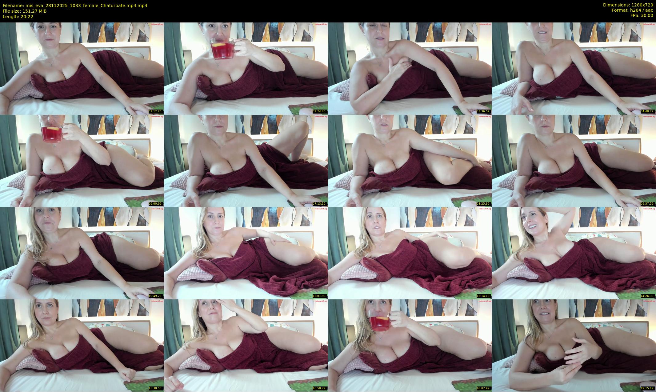 mis_eva — 21 minute Chaturbate female cam show recording, 720p, Nov 28, 2025