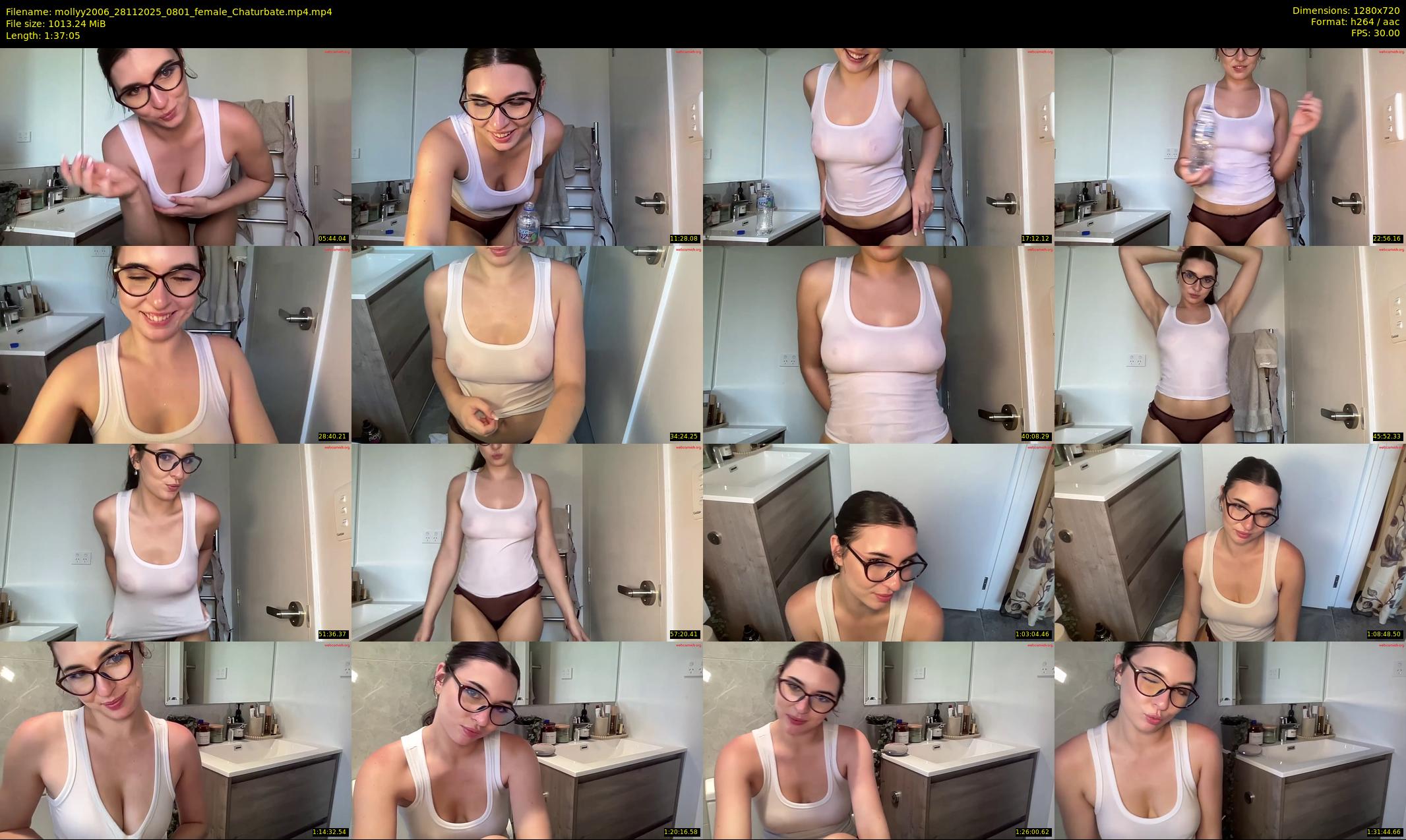 mollyy2006 — 98 minute Chaturbate female cam show recording, 720p, Nov 28, 2025