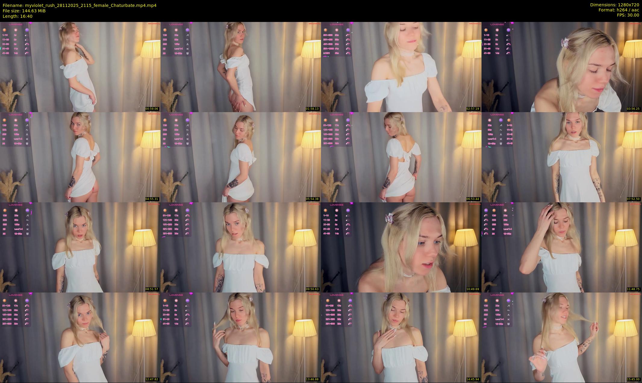 myviolet_rush — 17 minute Chaturbate female cam show recording, 720p, Nov 28, 2025