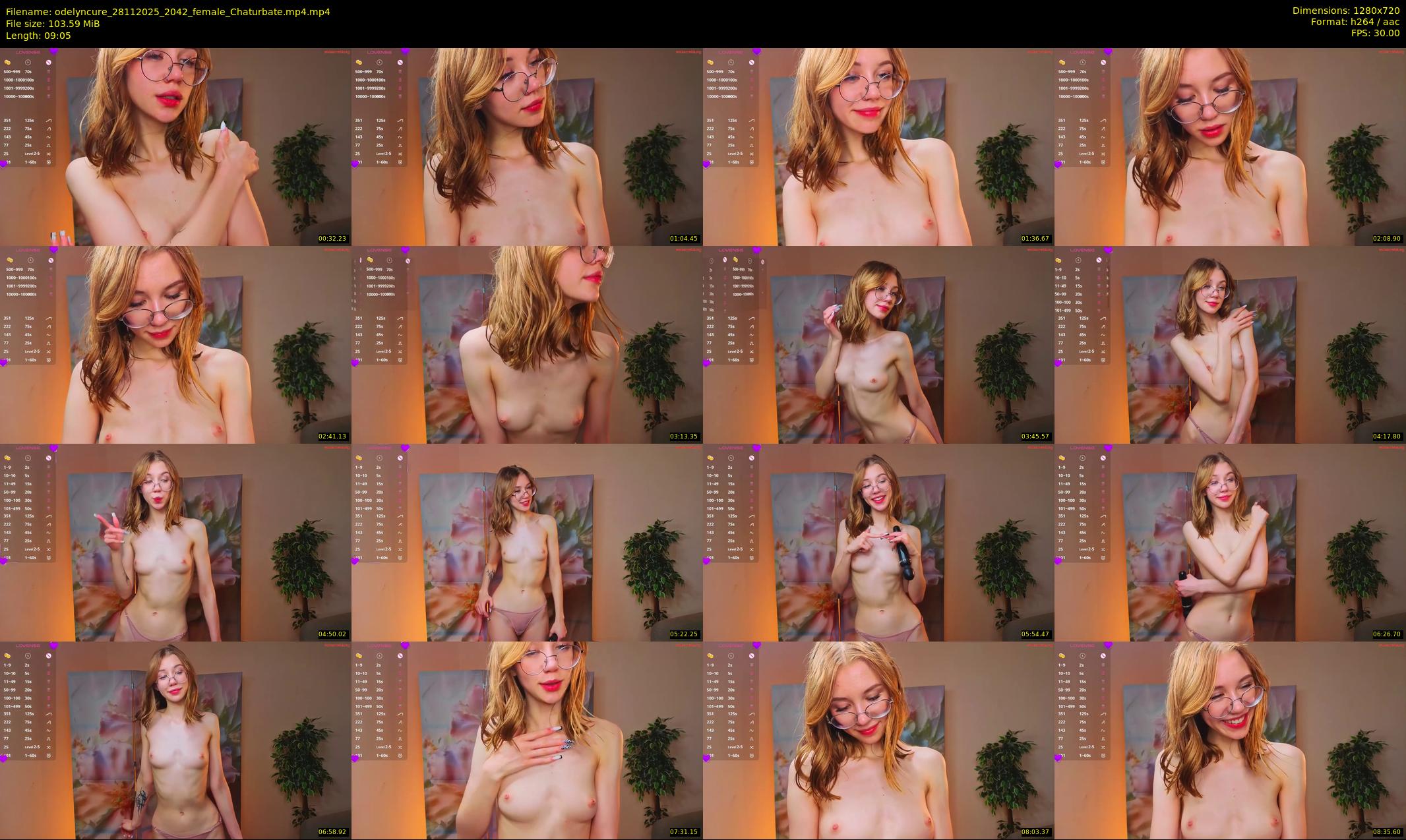 odelyncure — 10 minute Chaturbate female cam show recording, 720p, Nov 28, 2025
