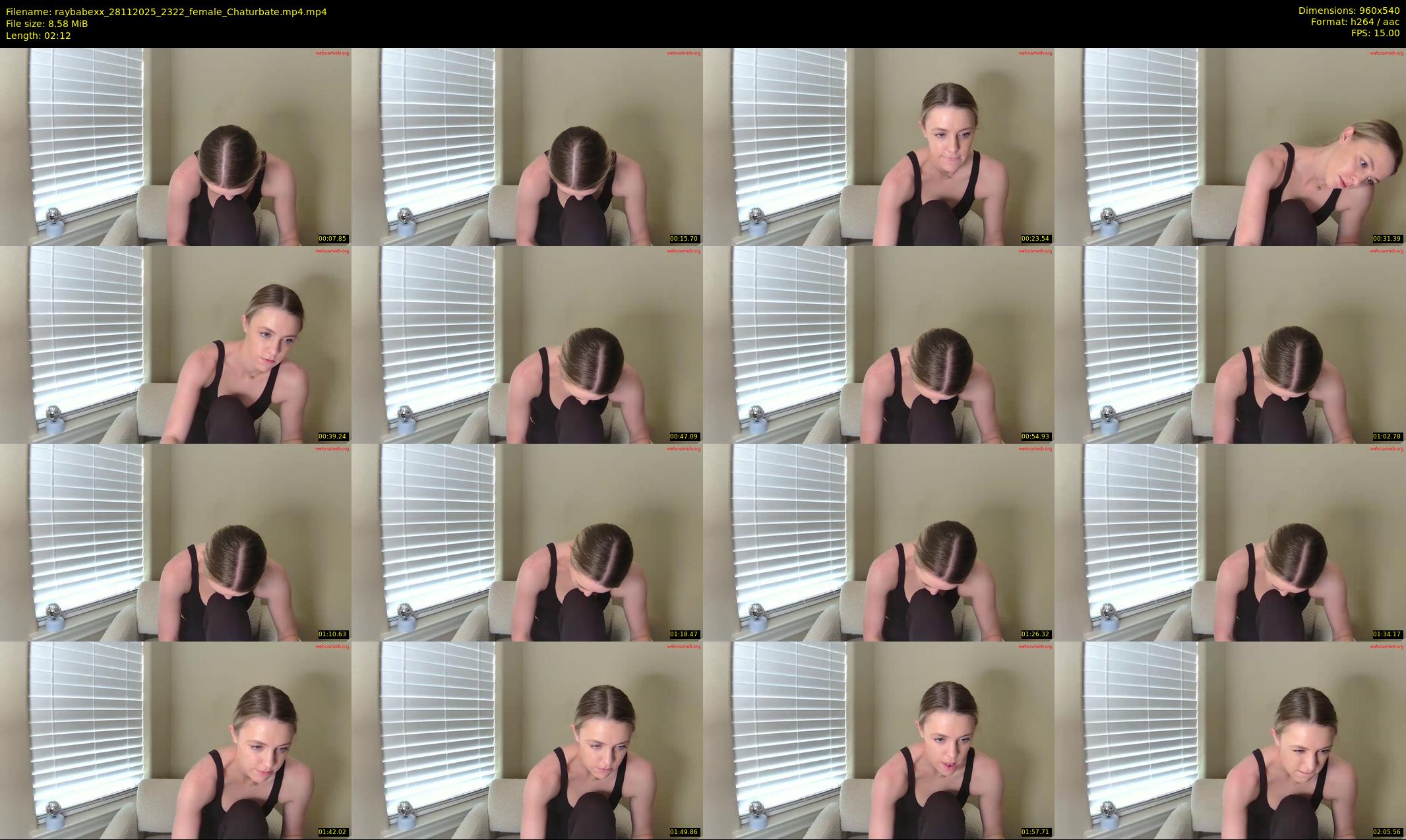 raybabexx — 3 minute Chaturbate female cam show recording, 480p, Nov 28, 2025
