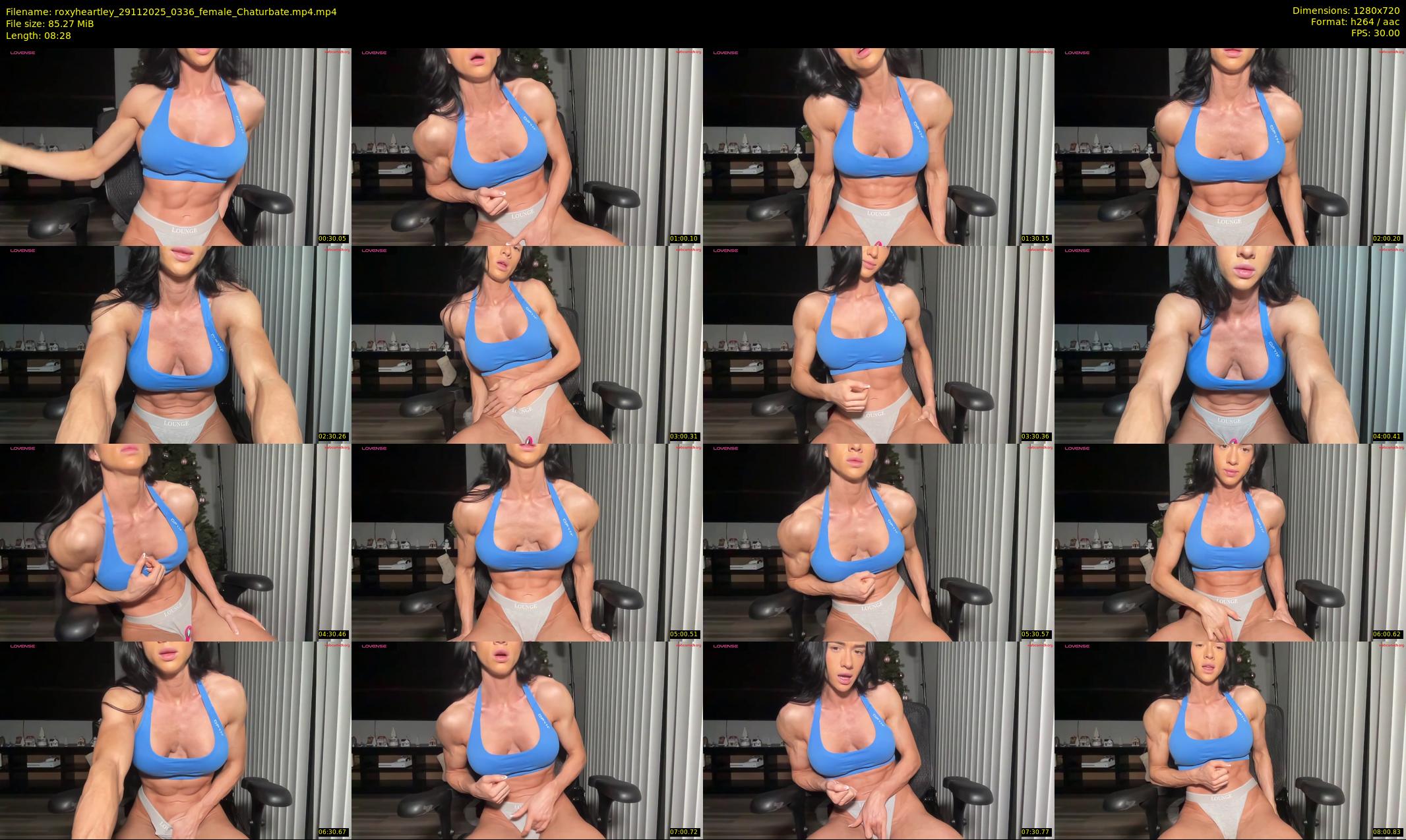 roxyheartley — 9 minute Chaturbate female cam show recording, 720p, Nov 29, 2025