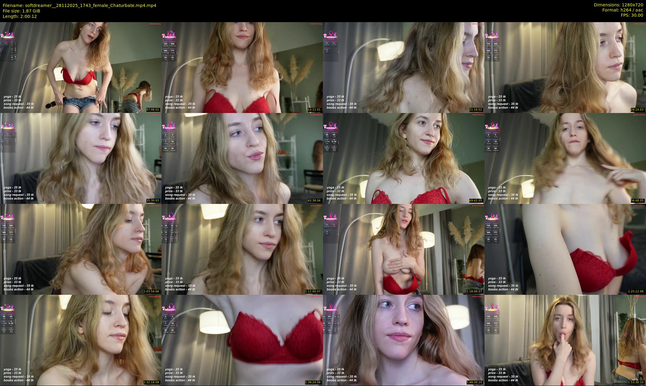 softdreamer_ — 121 minute Chaturbate female cam show recording, 720p, Nov 28, 2025
