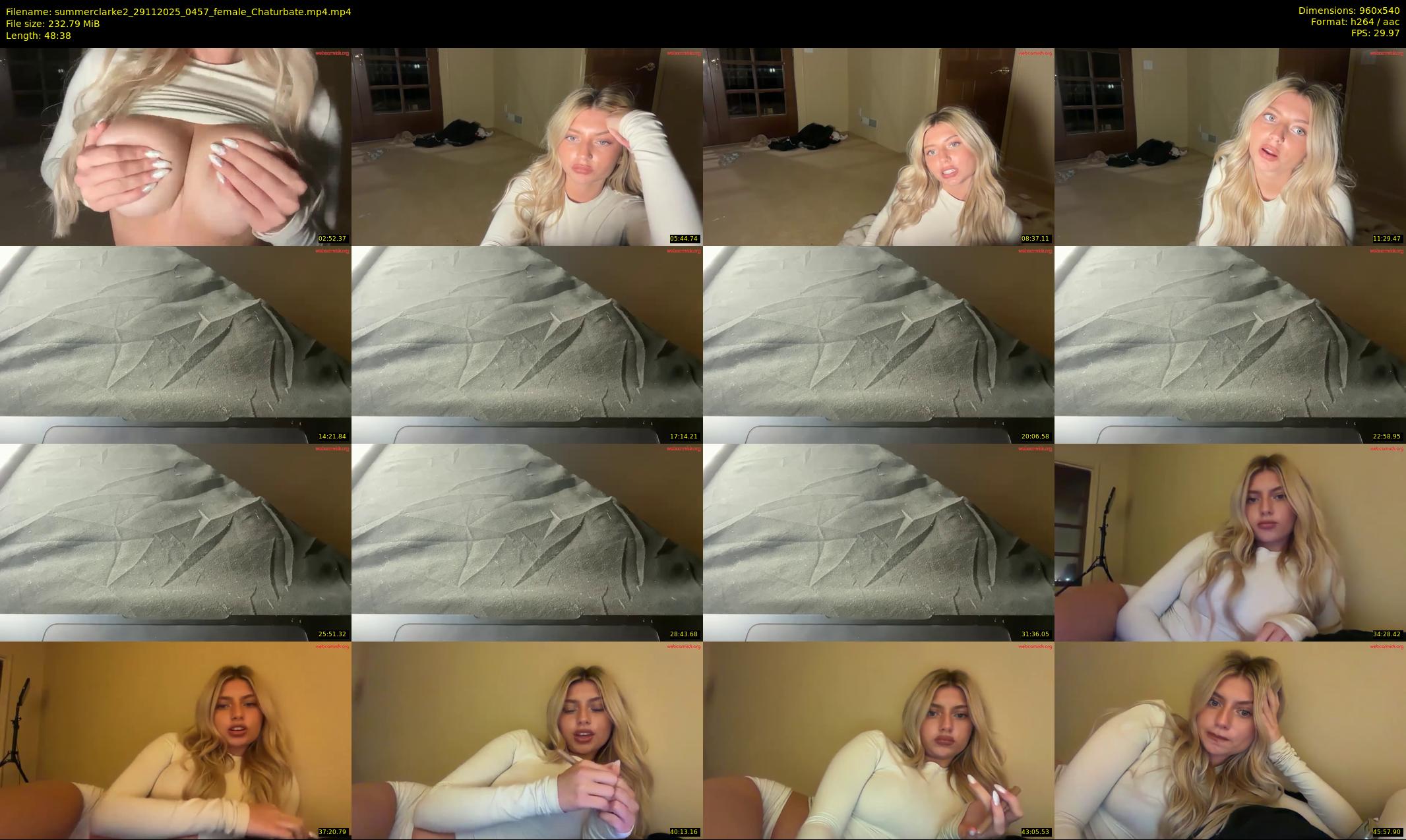 summerclarke2 — 49 minute Chaturbate female cam show recording, 480p, Nov 29, 2025