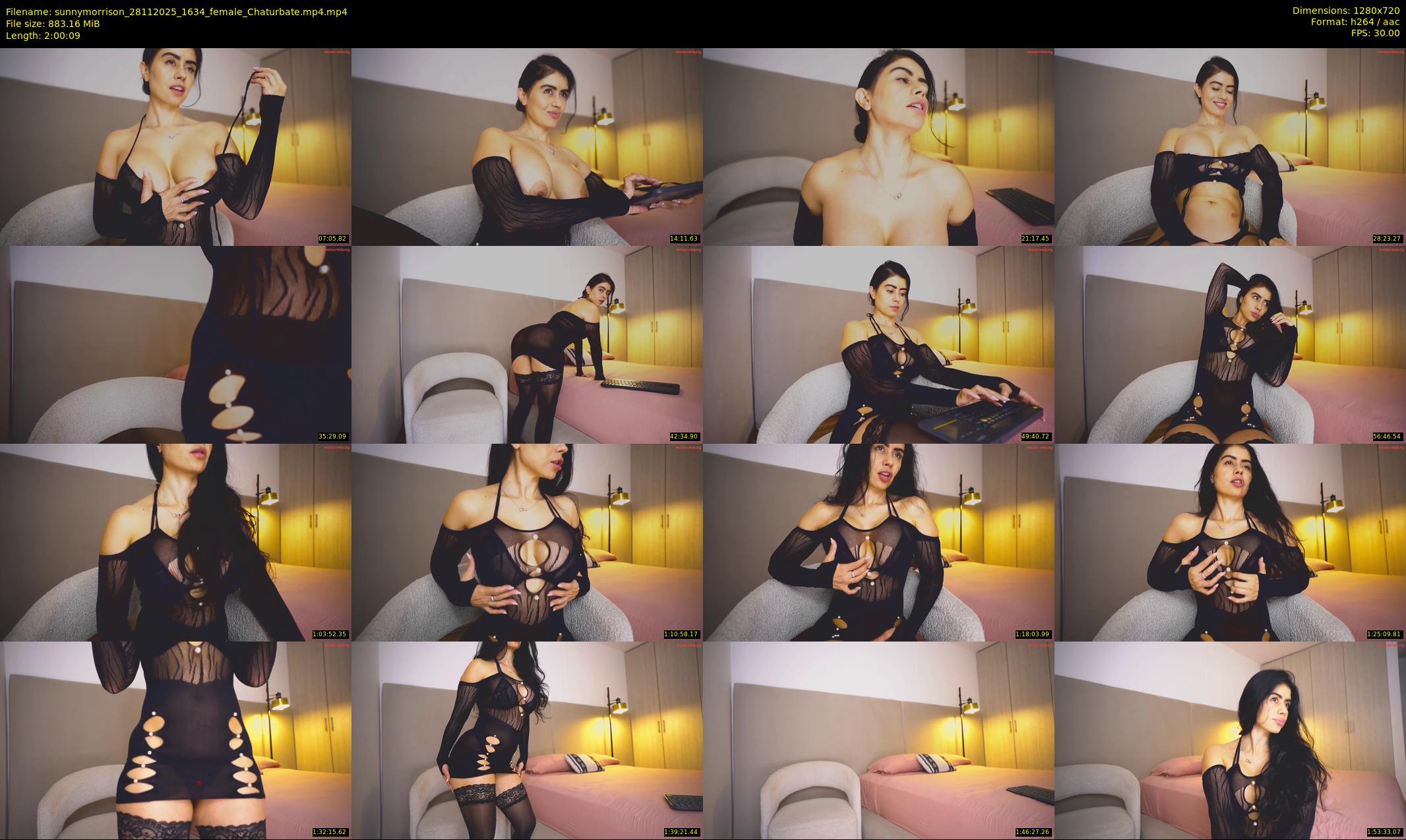 sunnymorrison — 121 minute Chaturbate female cam show recording, 720p, Nov 28, 2025
