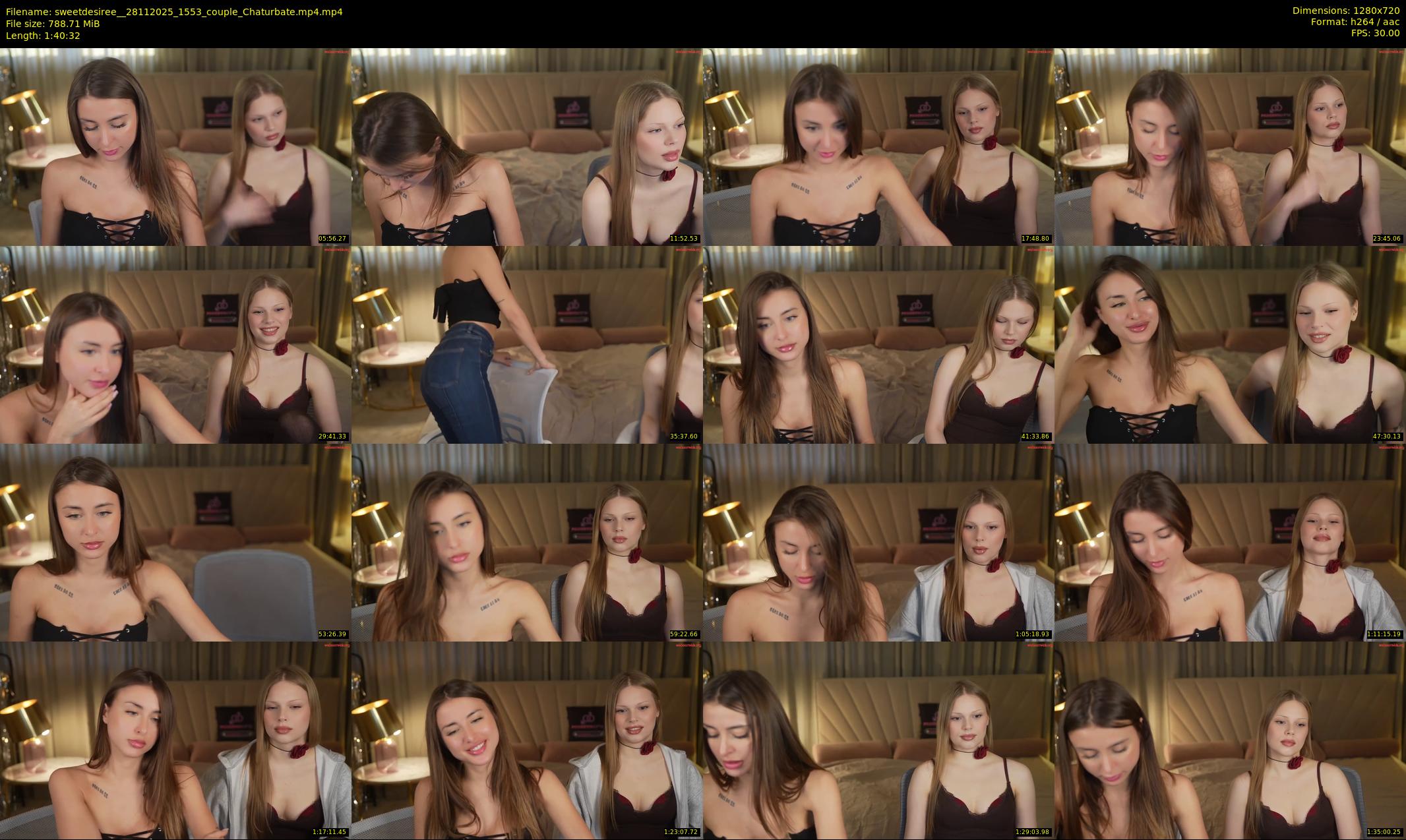 sweetdesiree_ — 101 minute Chaturbate couple cam show recording, 720p, Nov 28, 2025