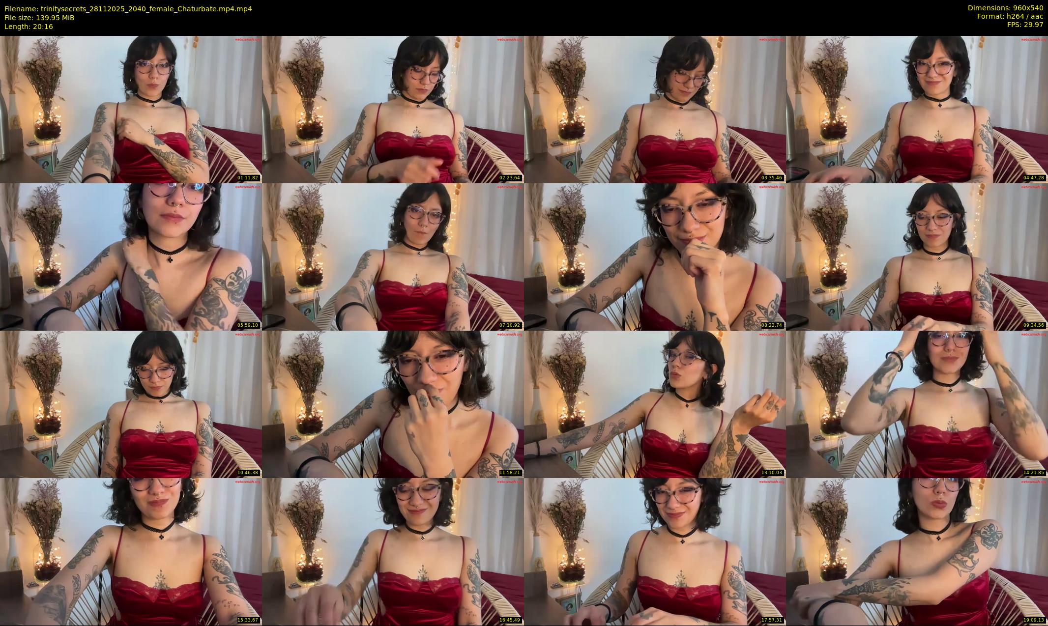 trinitysecrets — 21 minute Chaturbate female cam show recording, 480p, Nov 28, 2025