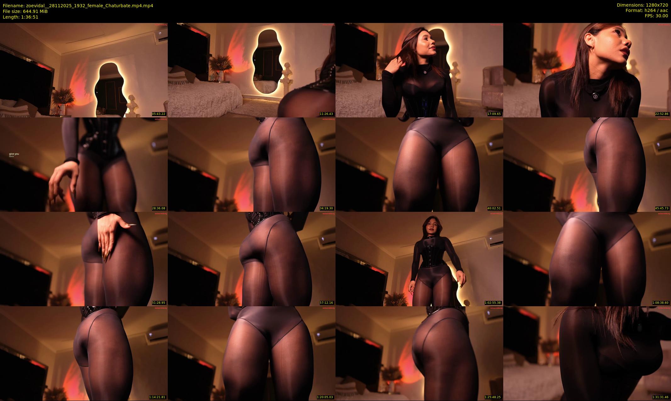 zoevidal_ — 97 minute Chaturbate female cam show recording, 720p, Nov 28, 2025
