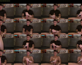 168gio — 45 minute Chaturbate male cam show recording, 720p, Nov 29, 2025
