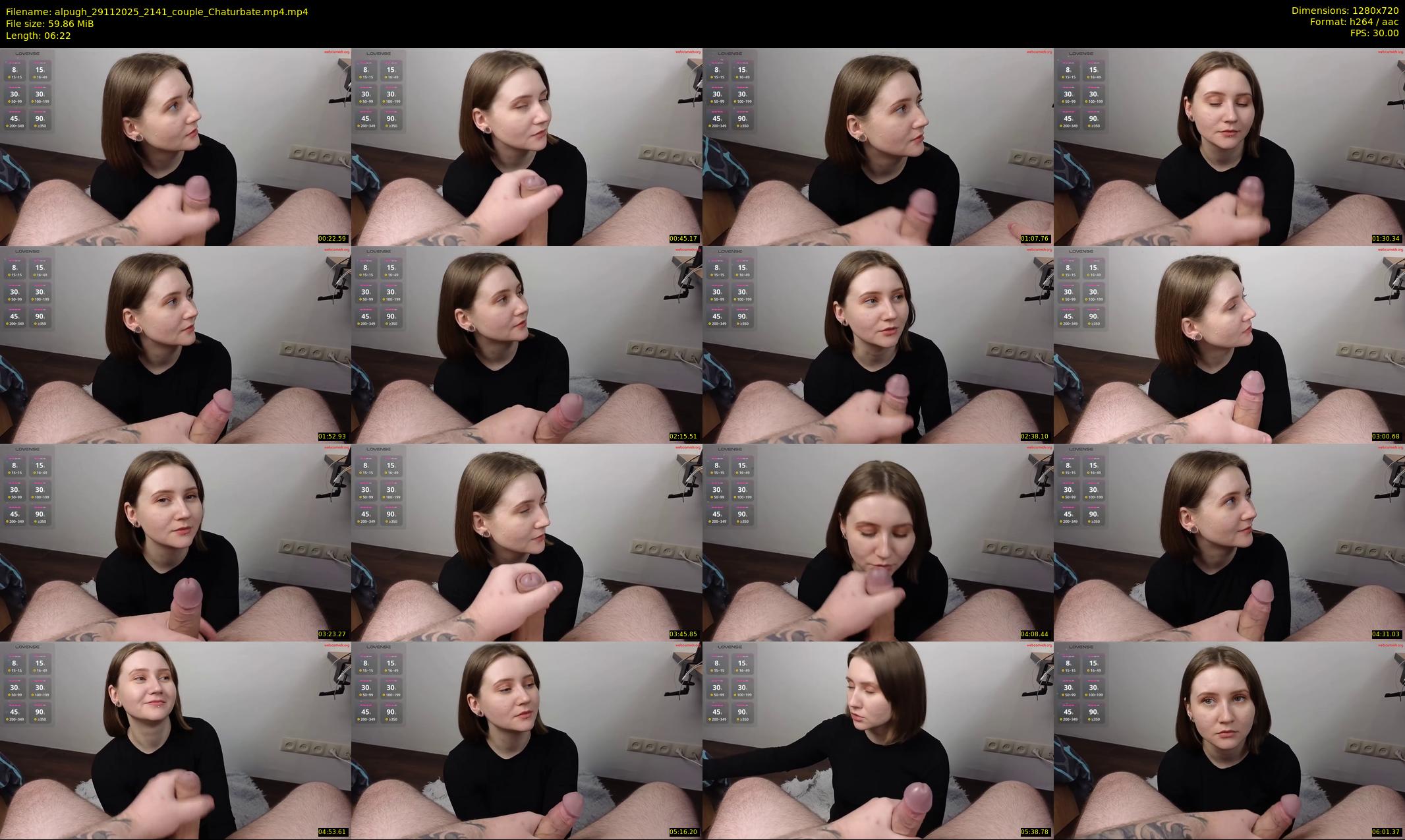 alpugh — 7 minute Chaturbate couple cam show recording, 720p, Nov 29, 2025