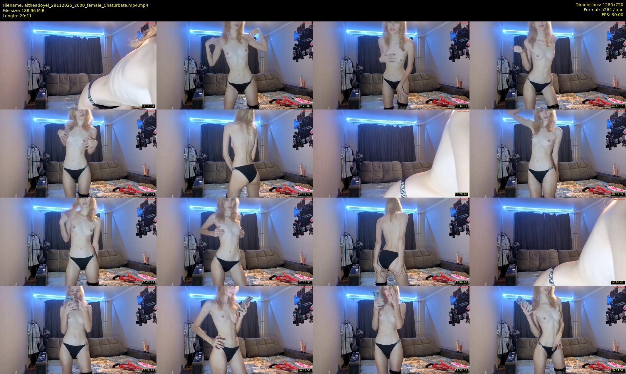 altheadoyel — 21 minute Chaturbate female cam show recording, 720p, Nov 29, 2025