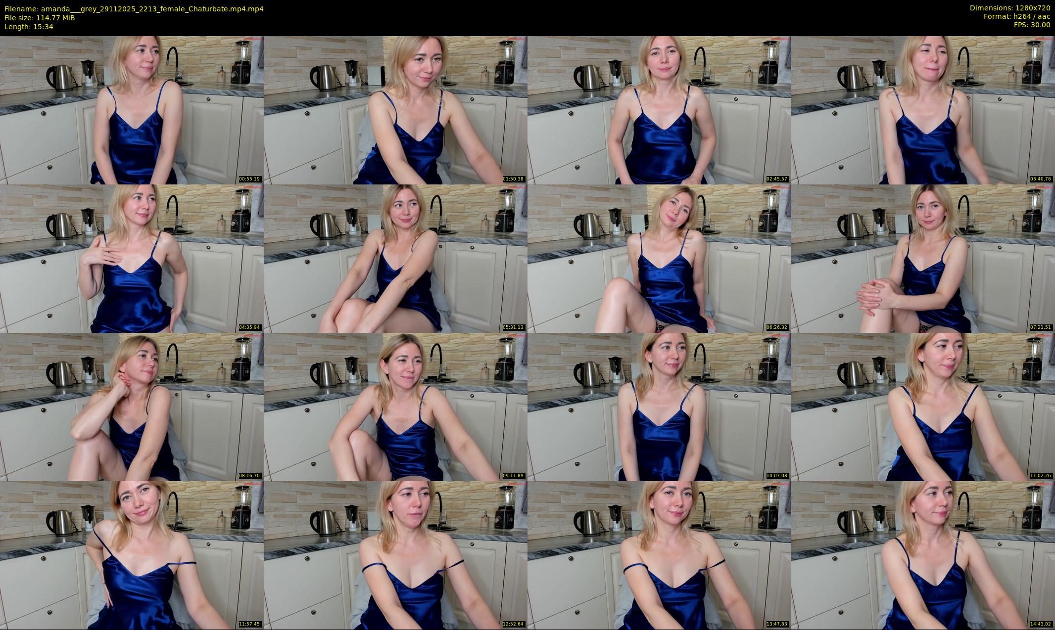 amanda___grey — 16 minute Chaturbate female cam show recording, 720p, Nov 29, 2025